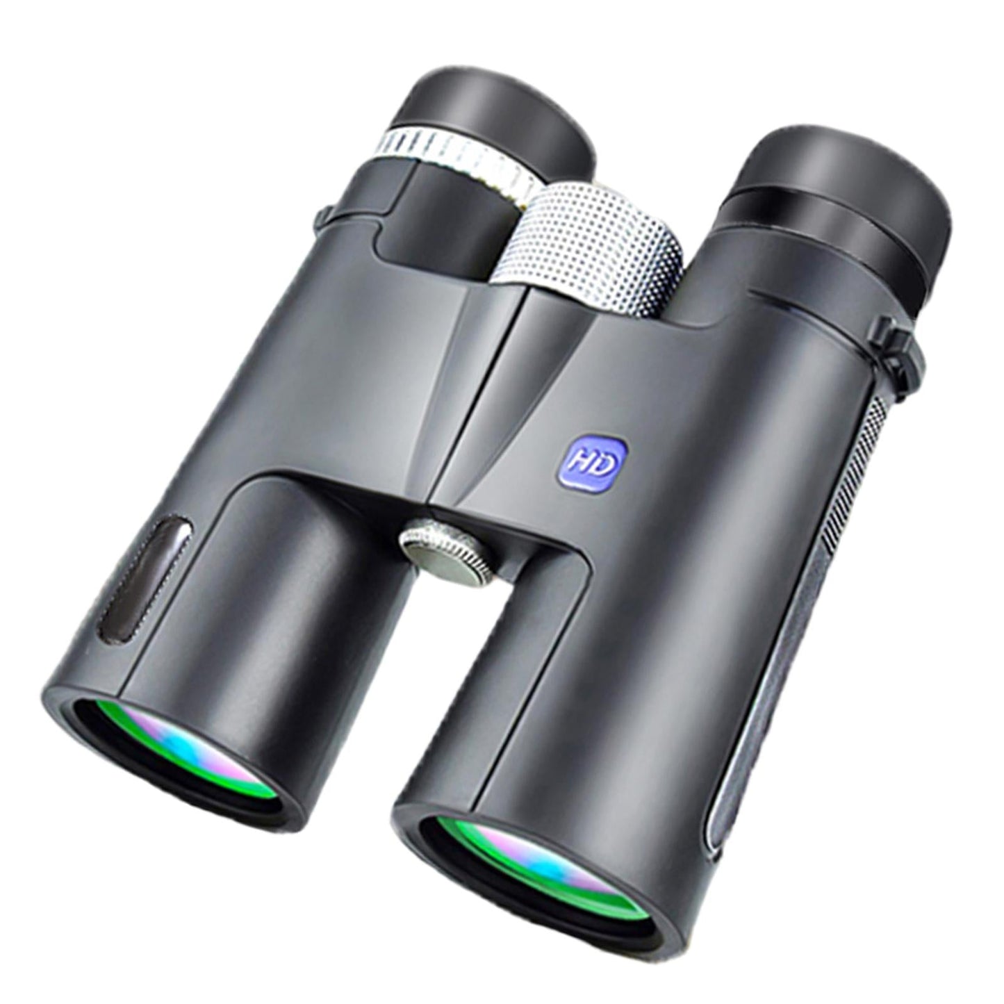 12x42 Binoculars BAK4 Roof Prism Phone Telescope Bird Watching Outdoor Black
