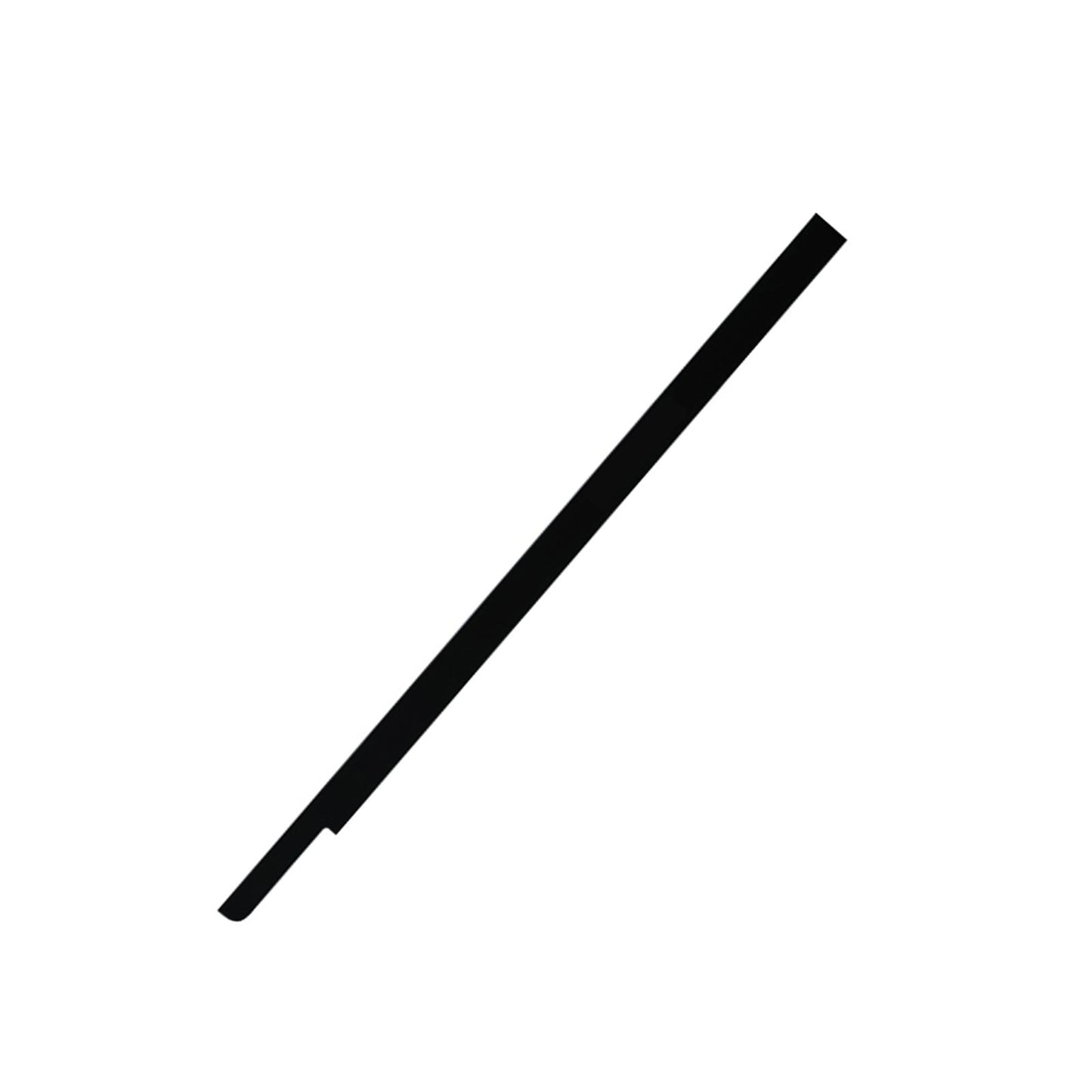 1Piece A2141 Glass Bezel Logo Strip Supplies for 16" Screen LCD Screen Black