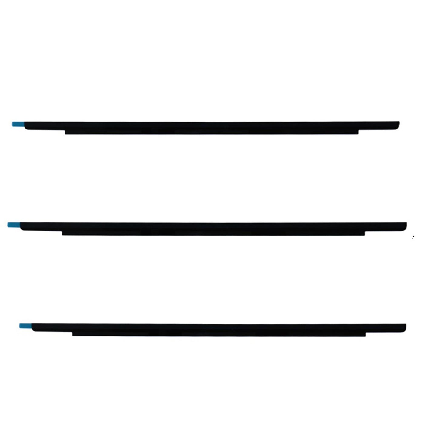 1Piece A2141 Glass Bezel Logo Strip Supplies for 16" Screen LCD Screen Black