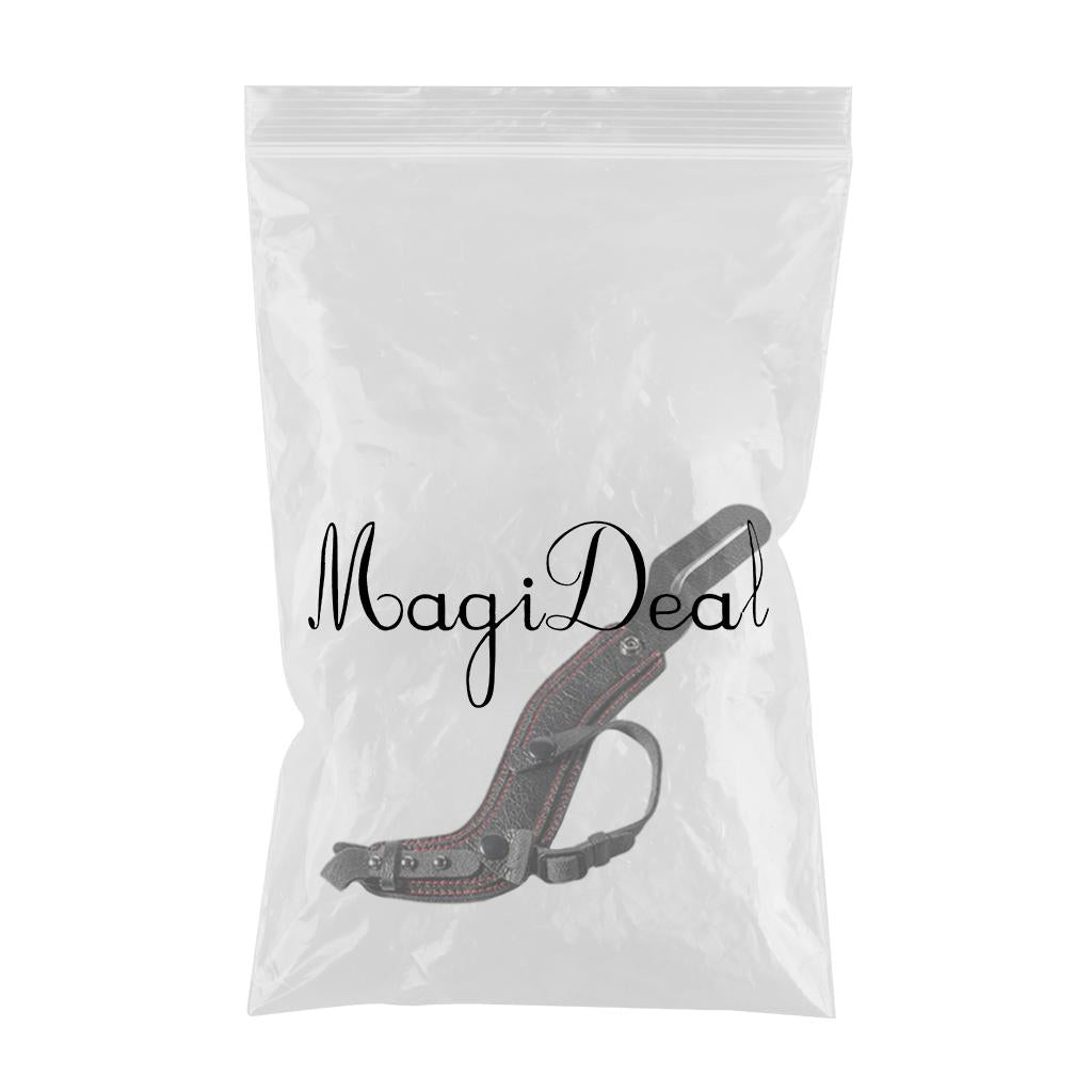 PU Leather Camera Wrist Hand Strap Mirrorless Cameras Wrist Strap One Size Black