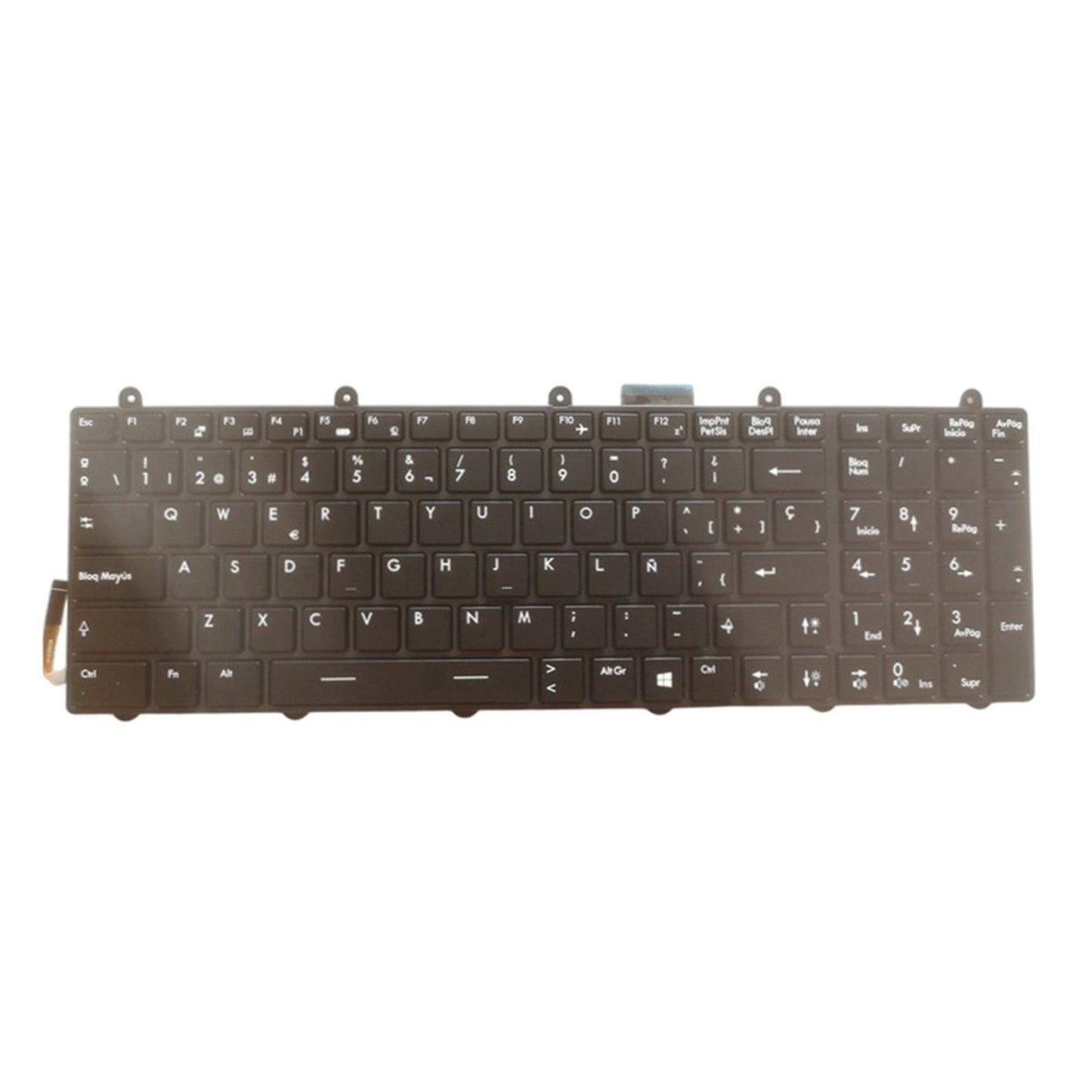 Latin Spanish Laptop Keyboard for MSI CX61 CX70 GE70 GE60 Colorful Backlit