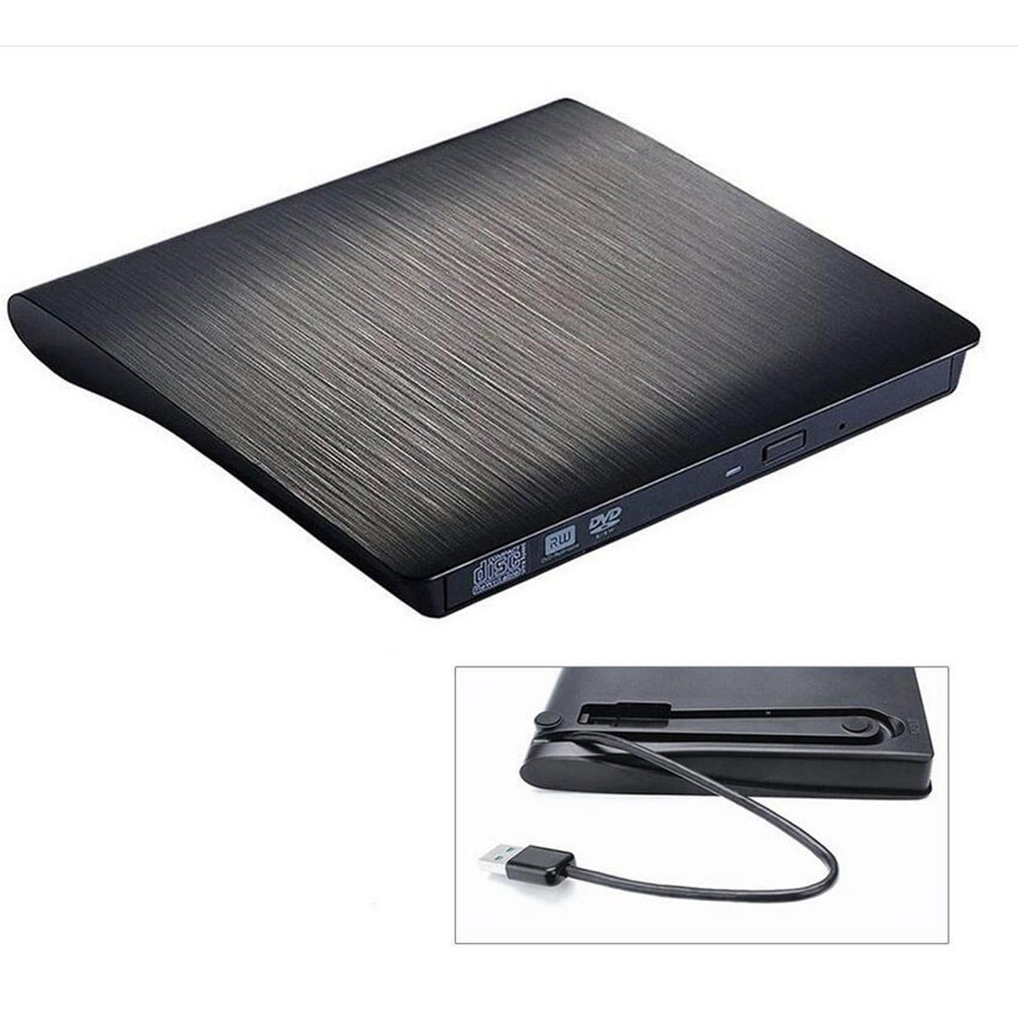 USB 3.0 External DVD Drive Writer Read-Write Recorder DVD-RW for Desktop PC