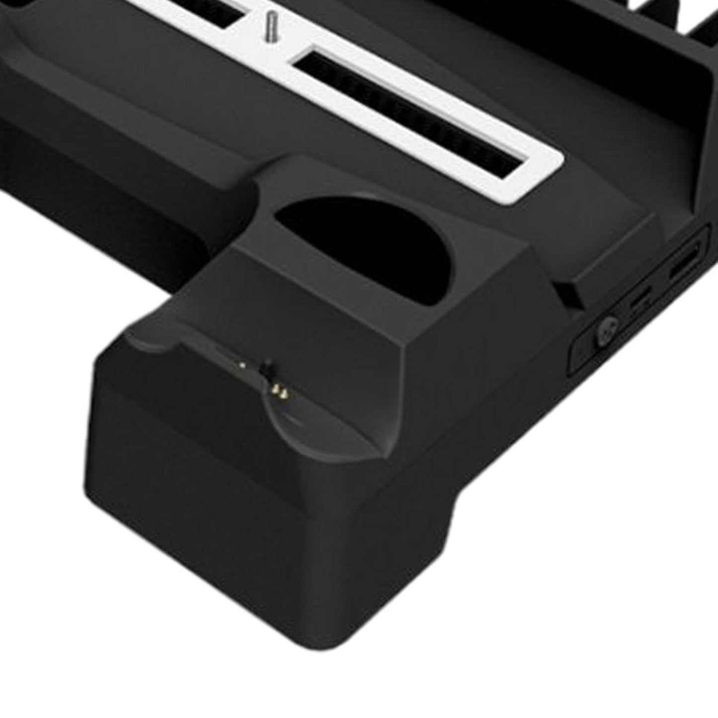 Charging Cooling Fan Base for PS5 Console Game Console Storage Charger Black