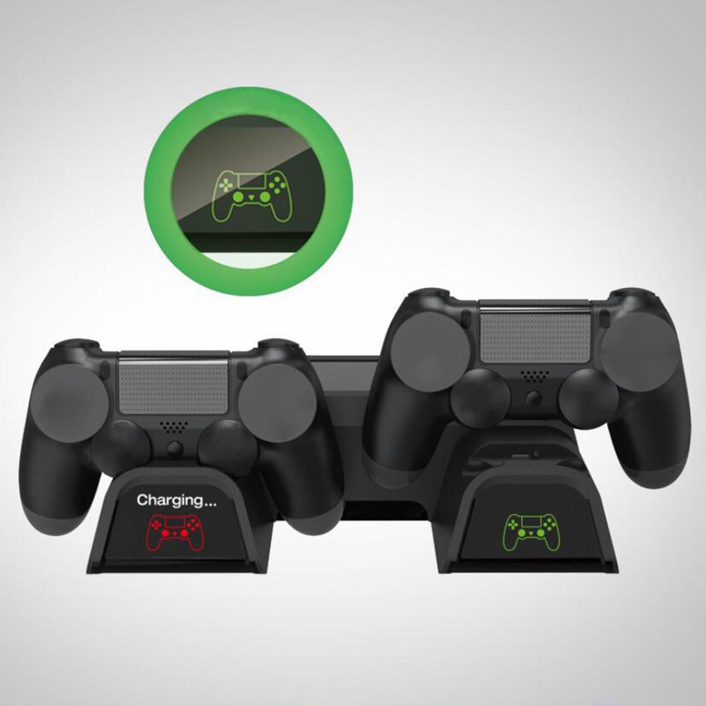 Vertical Stand+Cooling Fan+Controller Charging Station +Game Storage for PS4