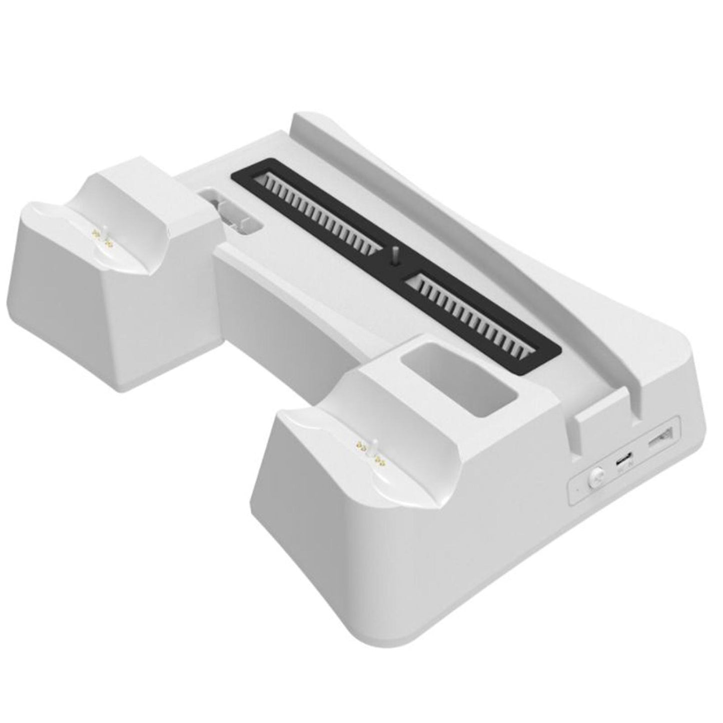 3 in 1 Cooling Stand Charging Dock Station Cooling Fan Base for PS5  Black