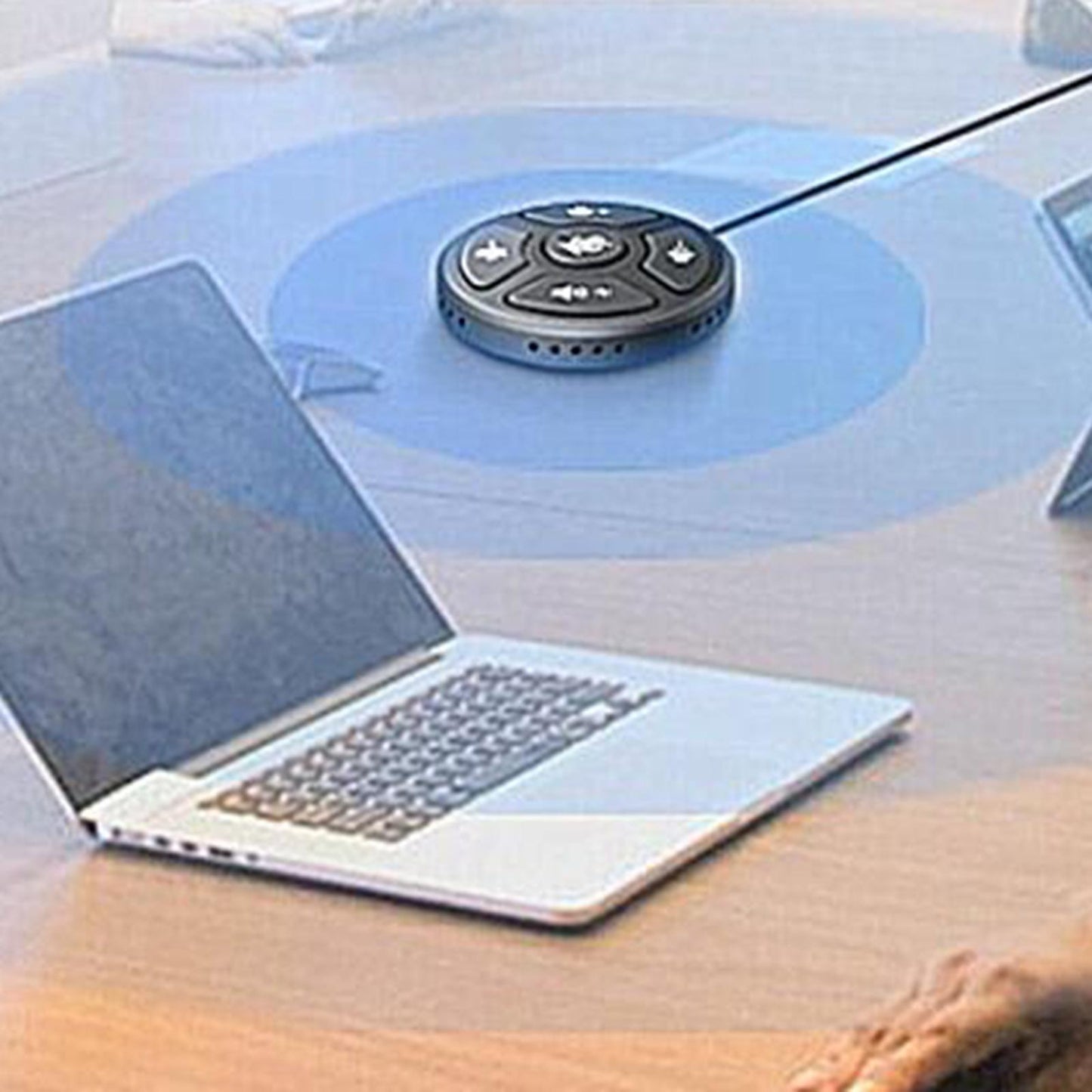 USB Conference Microphone with Mute Button Plug &Play for Meeting Computer