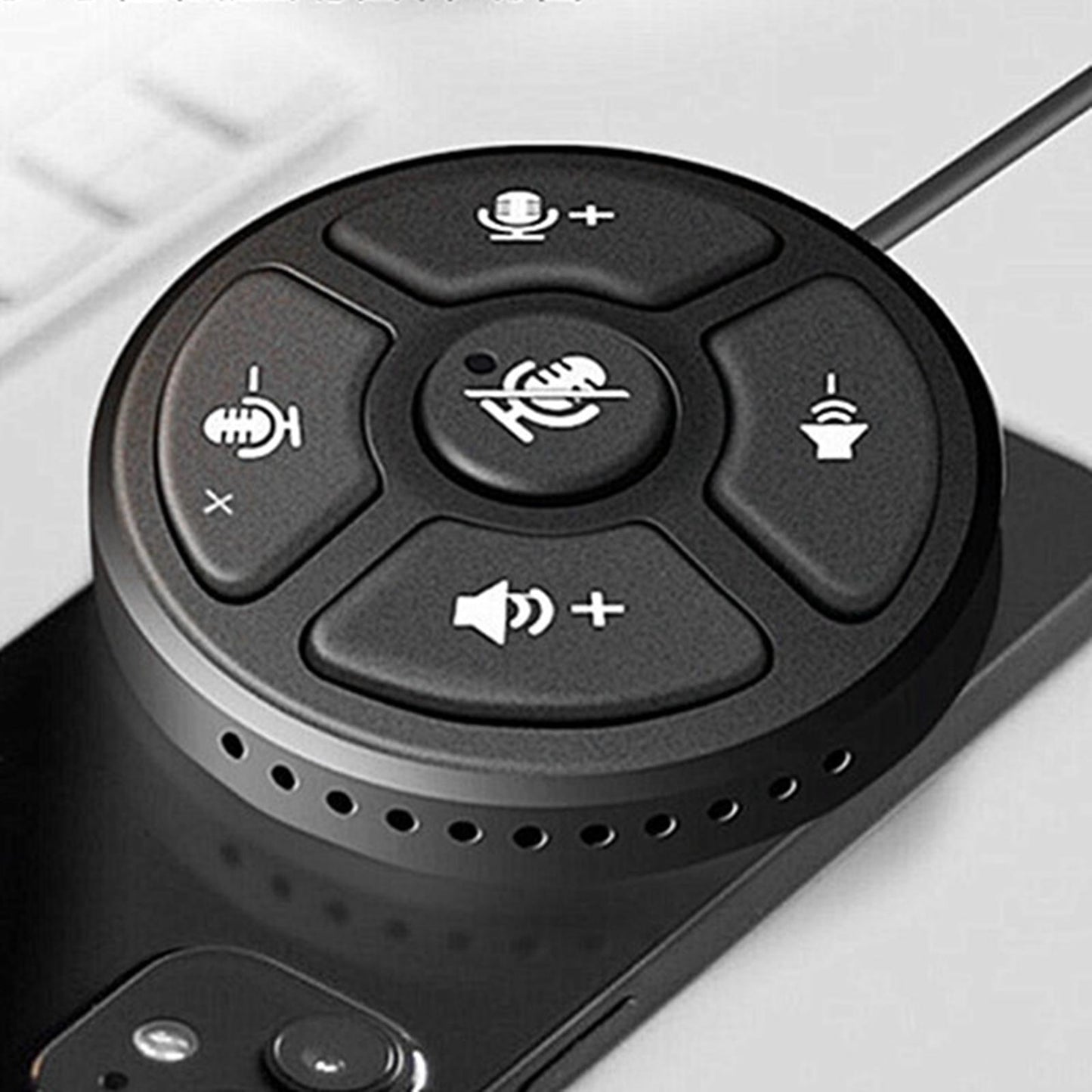 USB Conference Microphone with Mute Button Plug &Play for Meeting Computer