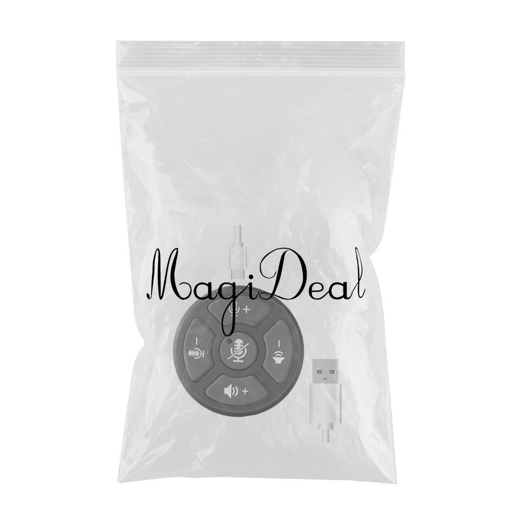 USB Conference Microphone with Mute Button Plug &Play for Meeting Computer