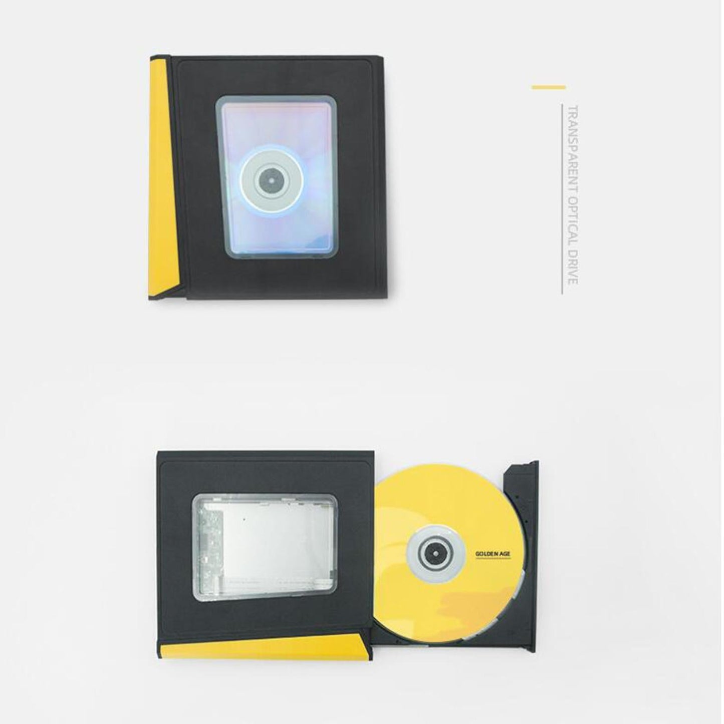 USB 3.0 External DVD Drive Writer Read-Write Recorder DVD-RW for PC Black