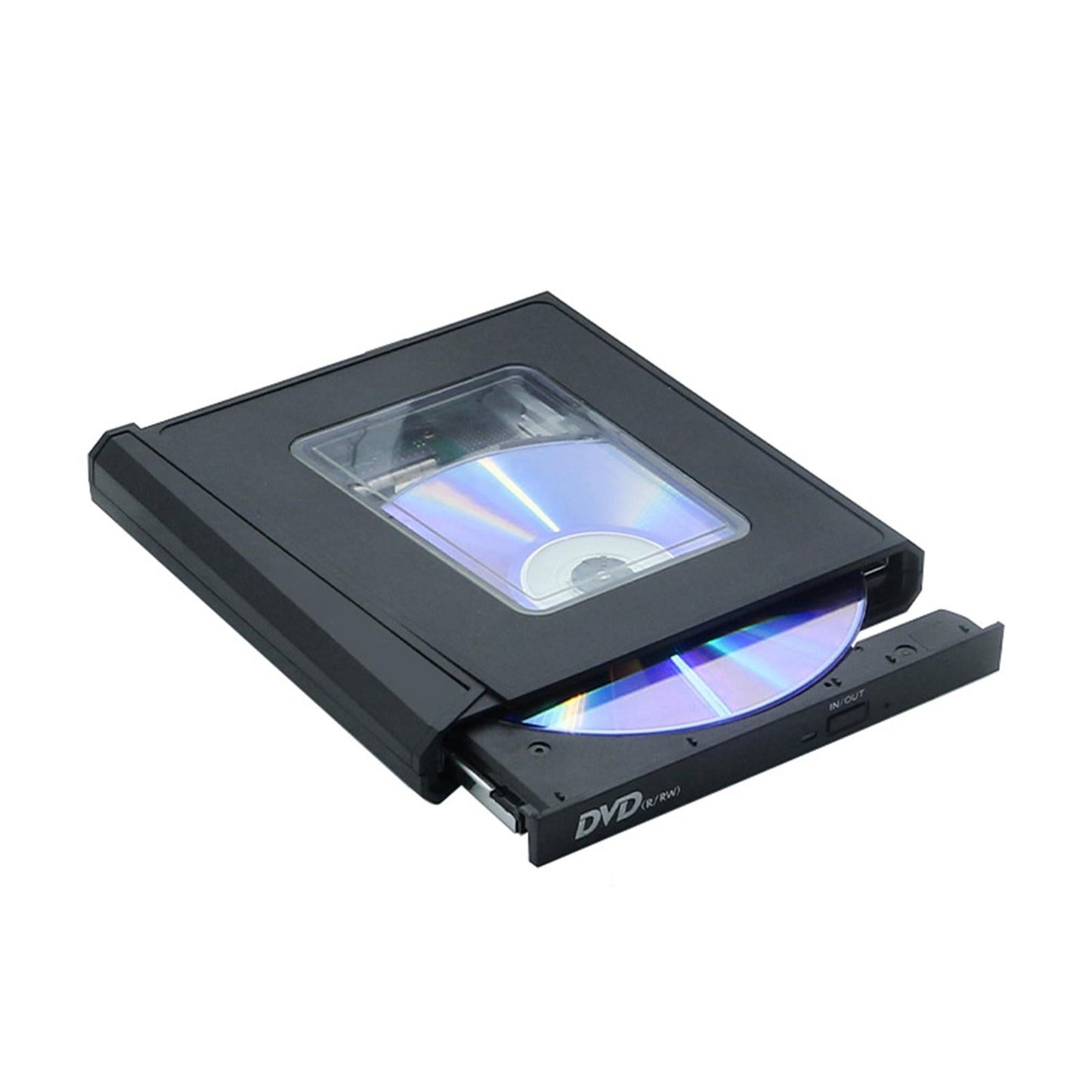 USB 3.0 External DVD Drive Writer Read-Write Recorder DVD-RW for PC Black