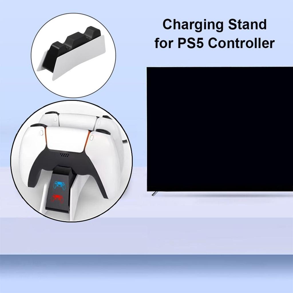 Controller Charger Station Charging Dock USB 5V/2A For PS5 Controllers