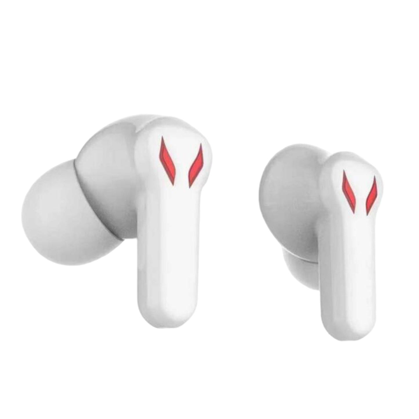 Bluetooth 5.0 Earbuds Waterproof Headset Built-in Microphone for Sports White