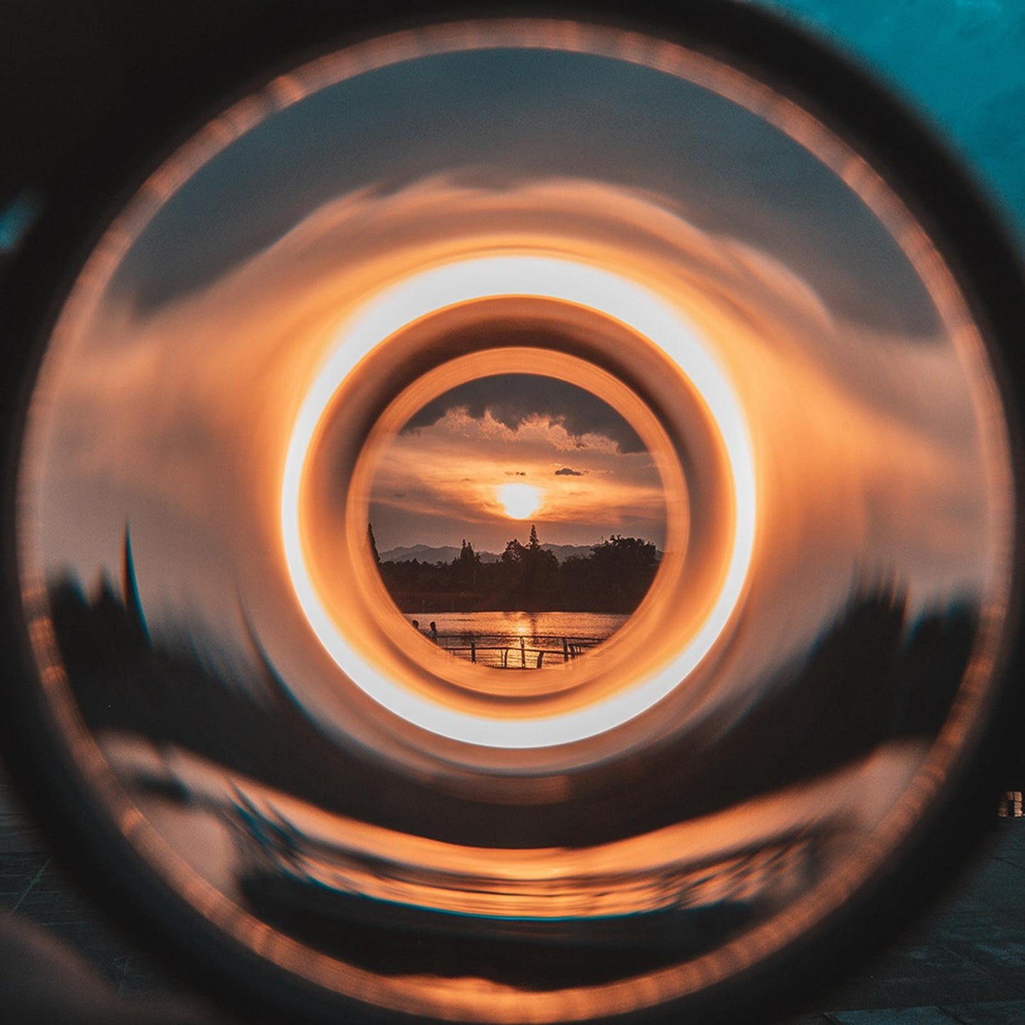 Camera Special Effects Fx Filter Swirl Black Hole 77mm Caliber Professional