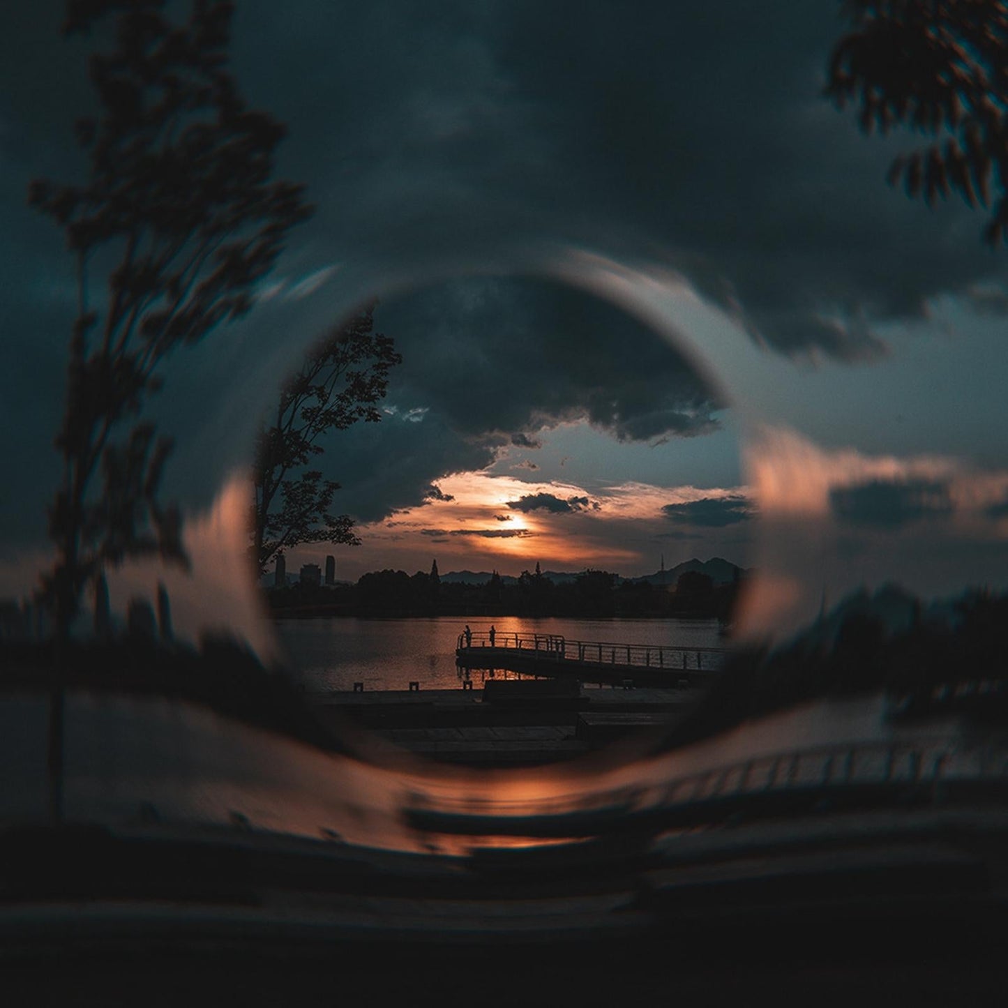 Camera Special Effects Fx Filter Swirl Black Hole 77mm Caliber Professional