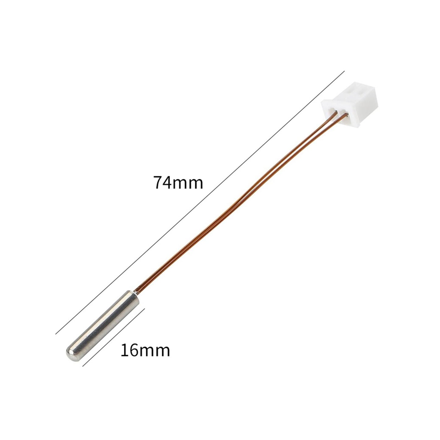 Thermistor Sensor Accessories Male Head ABS Plastic for CR-6 SE Max CR-5 Pro