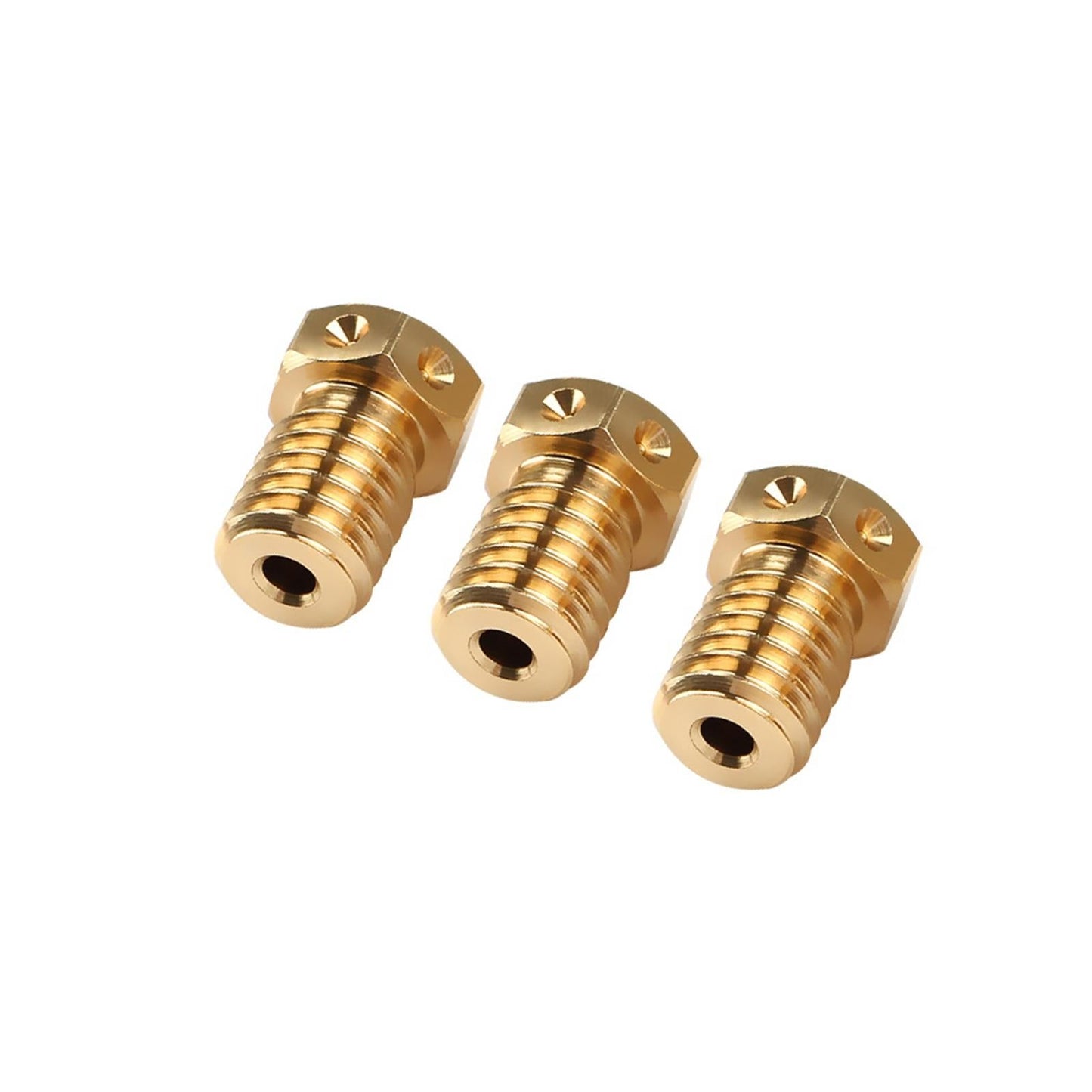 3D Printer Kit Filament Extruder Metal Brass Nozzle for Kossl-Plus