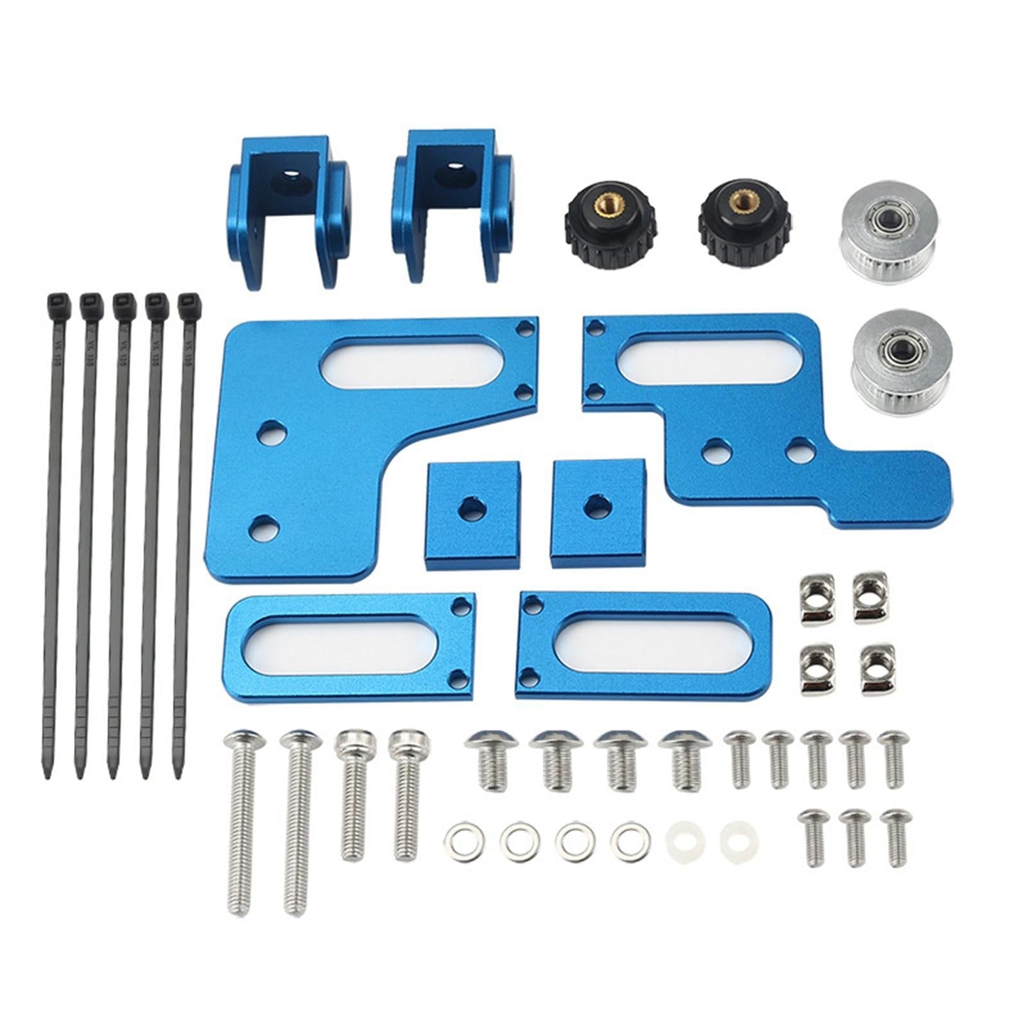 CNC Aluminum X Y Belt Stretch Tensioner Synchronous for 3D Printer Upgrade