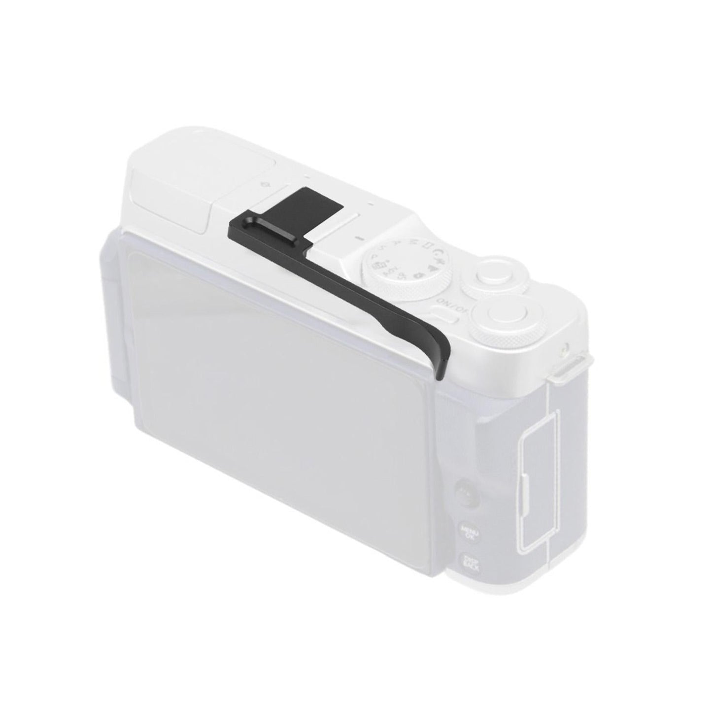 Thumb up Grip Metal Thumb Rest Hot Shoe Cover Protector for Sony A7R2 Black