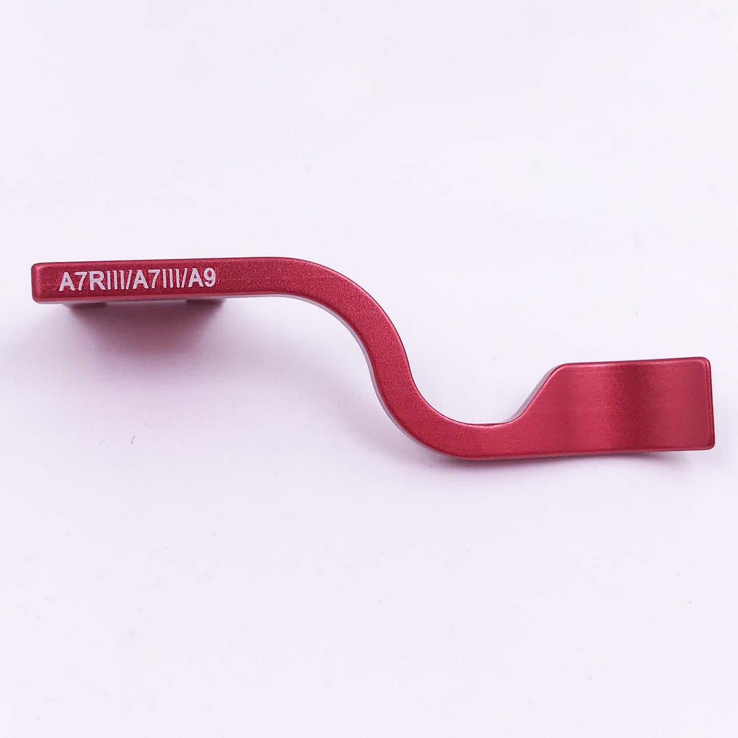 Thumb up Grip Metal Thumb Rest Hot Shoe Cover Protector for Sony A7R2 Red