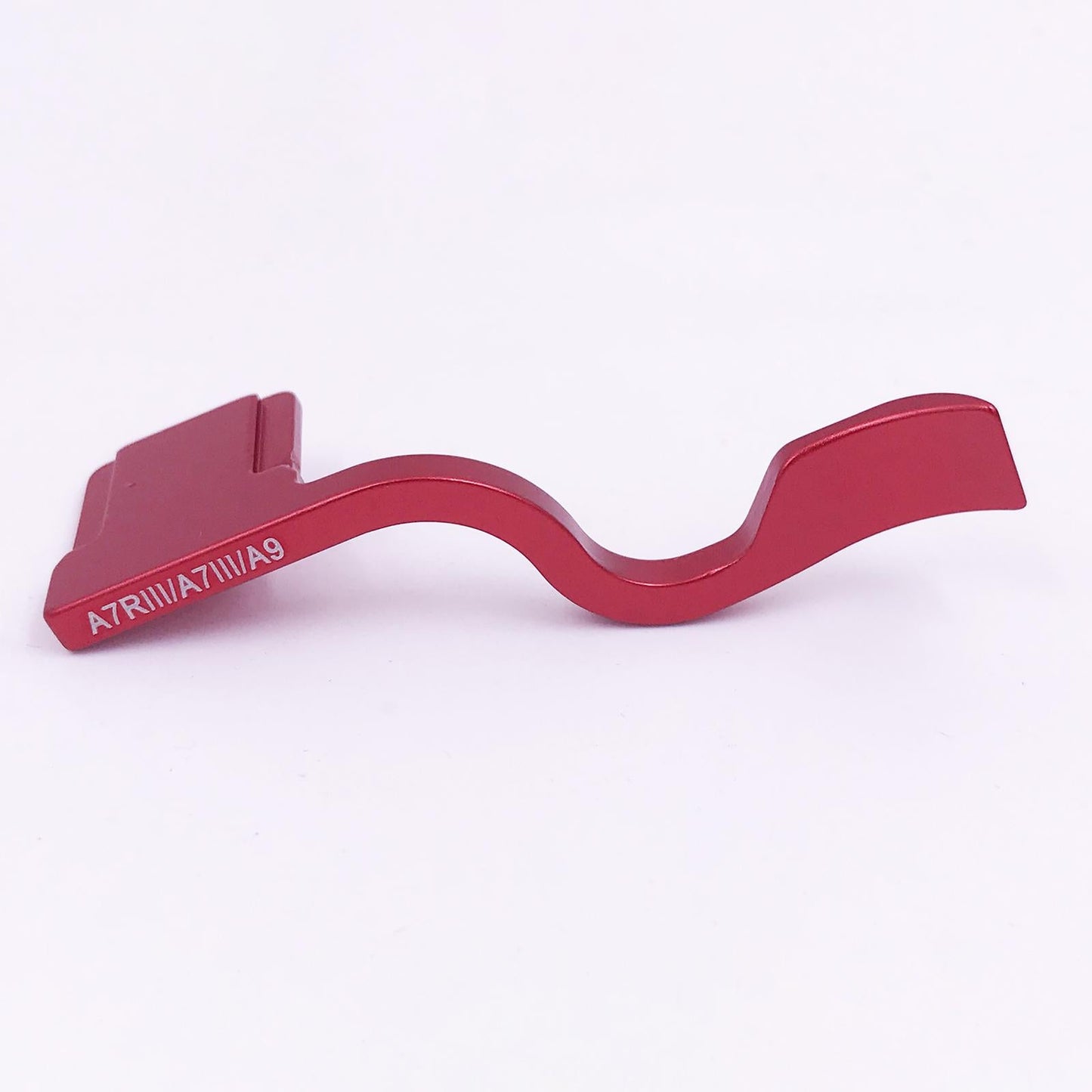 Thumb up Grip Metal Thumb Rest Hot Shoe Cover Protector for Sony A7R2 Red