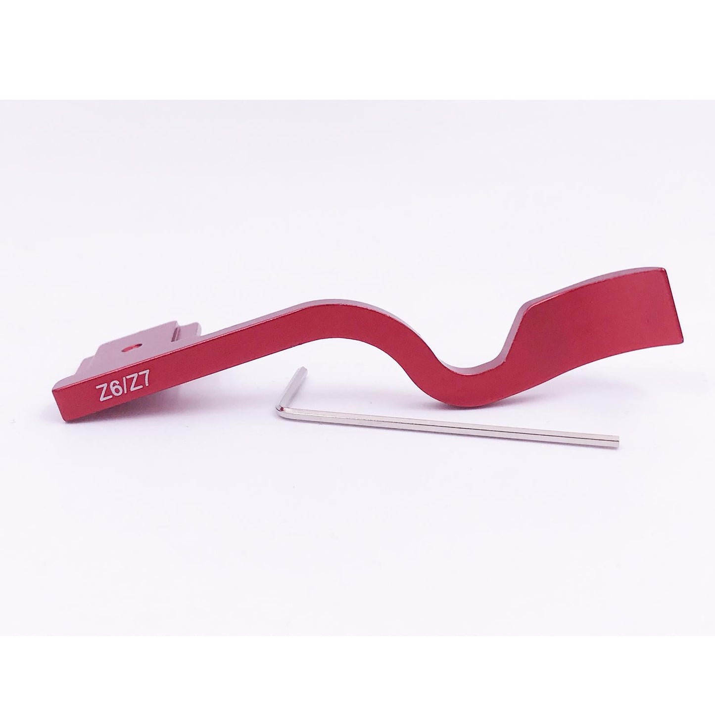 Thumb up Grip Hotshoe Lightweight Aluminum Alloy Thumb-up for Z6 Z7 red