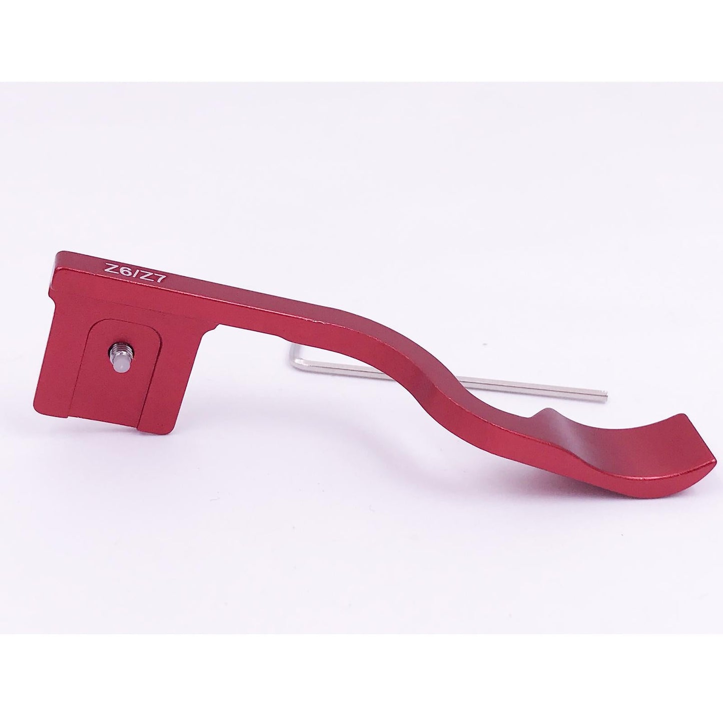 Thumb up Grip Hotshoe Lightweight Aluminum Alloy Thumb-up for Z6 Z7 red