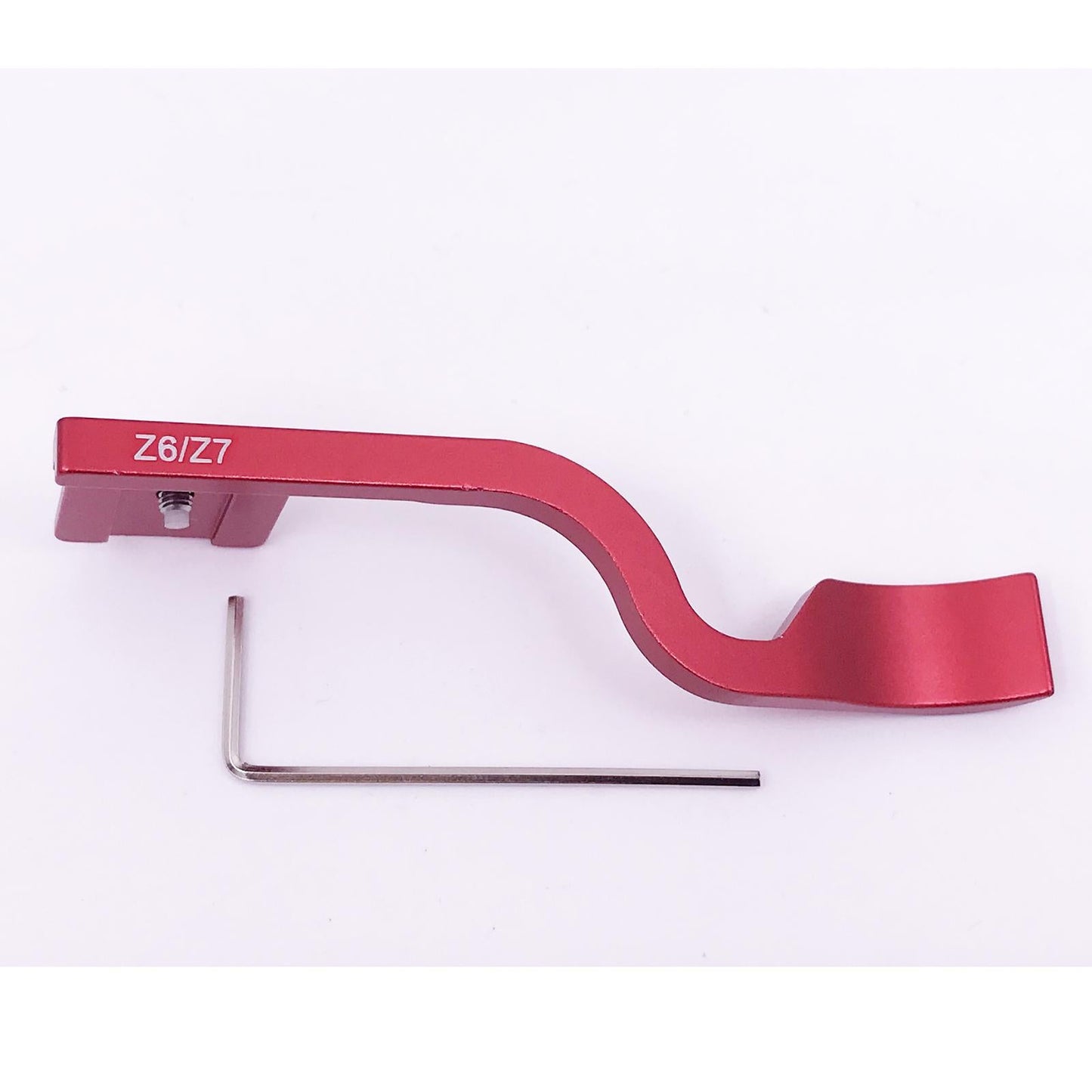Thumb up Grip Hotshoe Lightweight Aluminum Alloy Thumb-up for Z6 Z7 red