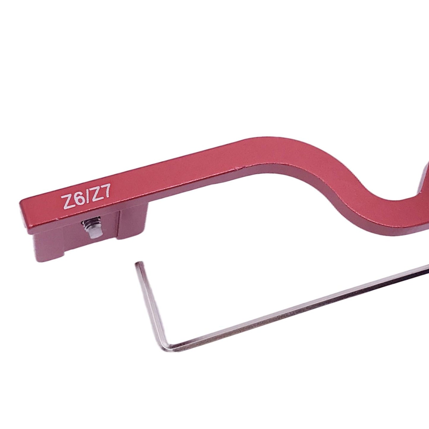 Thumb up Grip Hotshoe Lightweight Aluminum Alloy Thumb-up for Z6 Z7 red