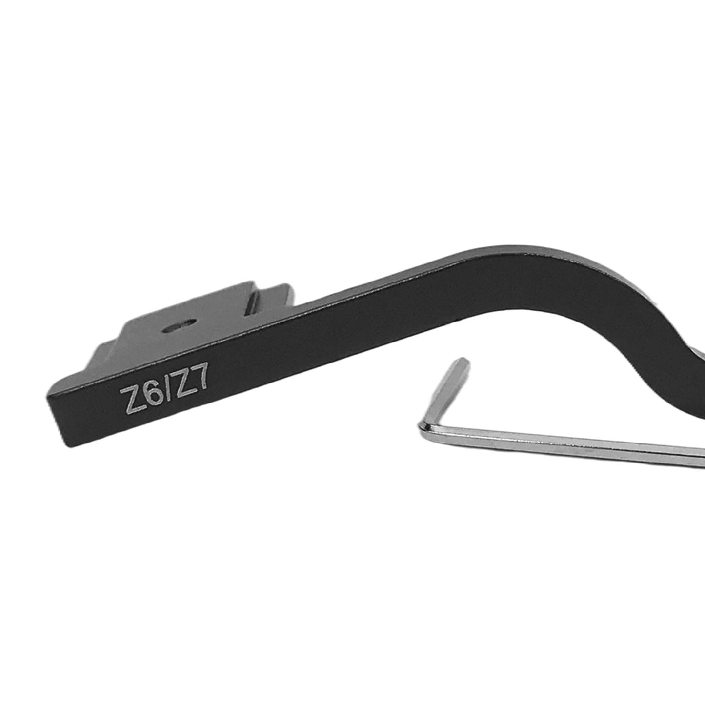 Thumb up Grip Hotshoe Lightweight Aluminum Alloy Thumb-up for Z6 Z7 black