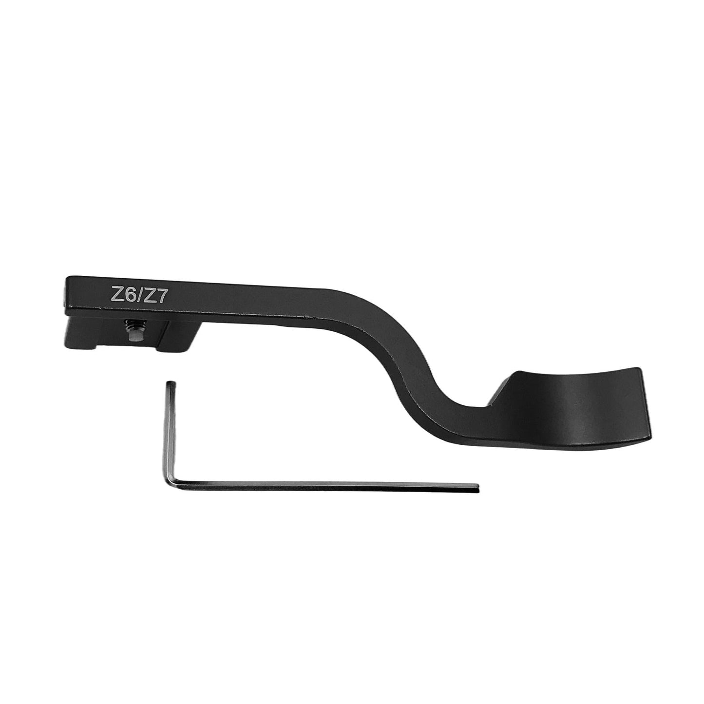 Thumb up Grip Hotshoe Lightweight Aluminum Alloy Thumb-up for Z6 Z7 black