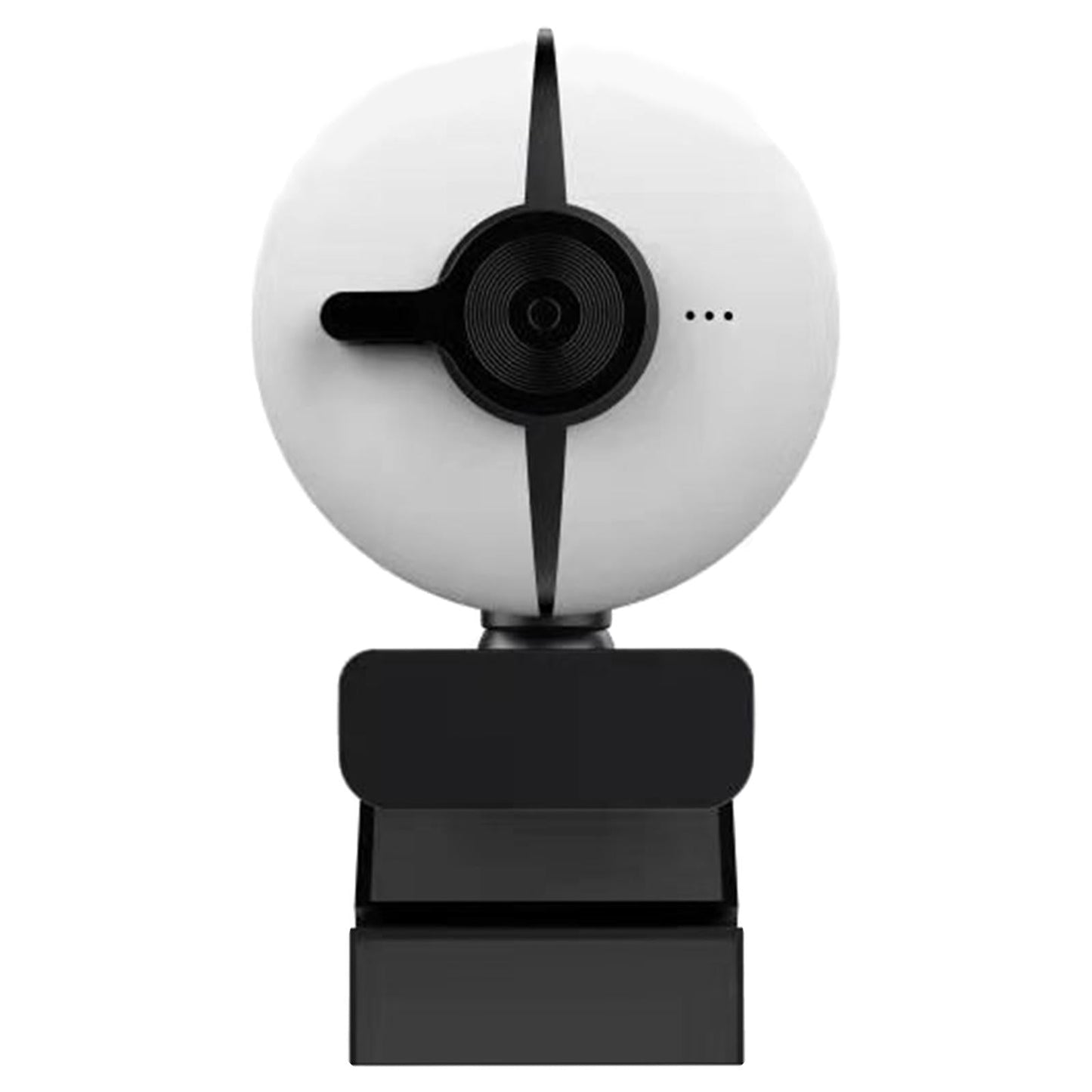 USB Webcam HD 10X Clip-on Computer for PC Conference Plug and Play 2K