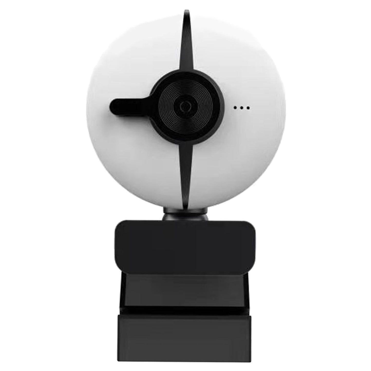 USB Webcam HD 10X Clip-on Computer for PC Conference Plug and Play 2K