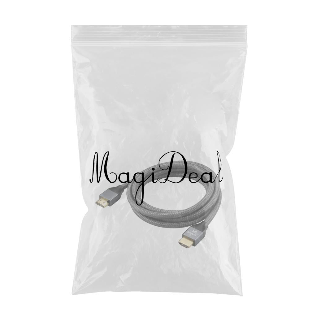 HDMI 2.1 Cable 8K 60Hz 4K 120Hz High Speed Video Cord 1.5meters