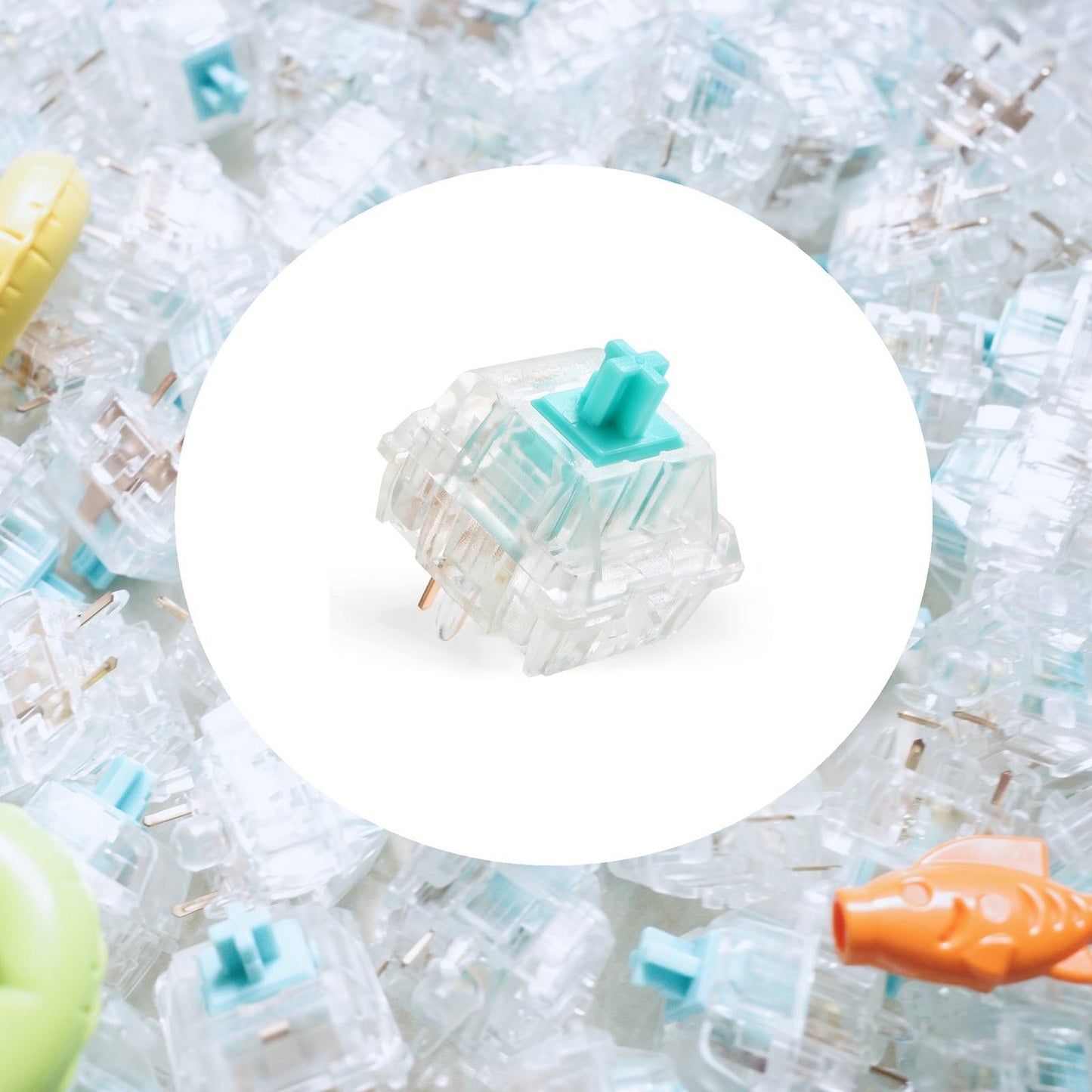 Switch 67g for Mechanical Keyboard DIY SMD Stem Switch Plastic Accessories 10 Pieces