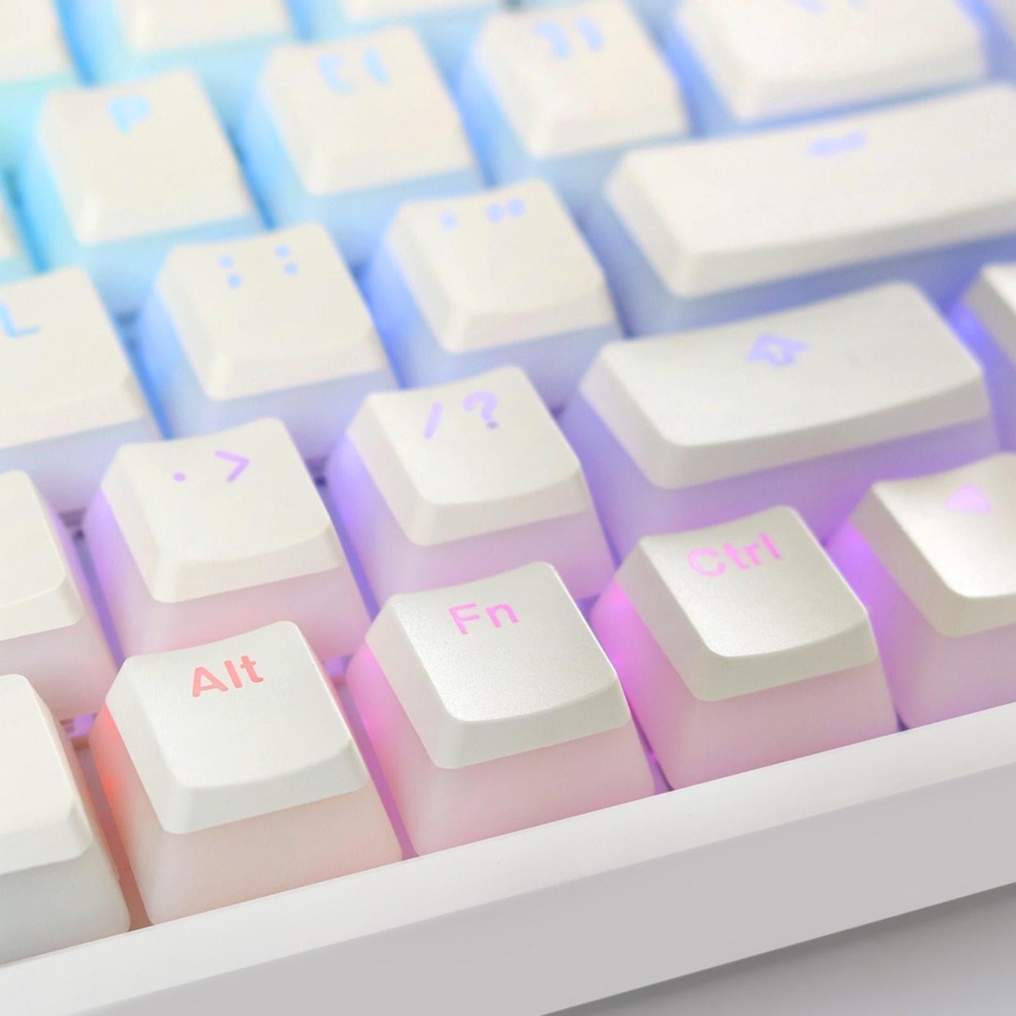 Pudding Keycaps Waterproof PBT Desktop Computer 139 Key for CHERRY MX Switch