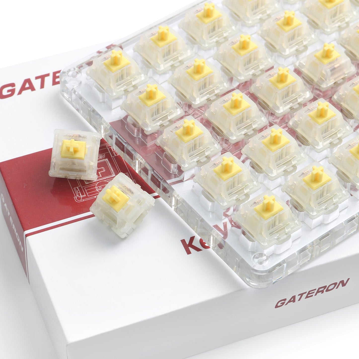 Shaft Body MX SMD Computer Accessories Computer Room Boy Milky yellow shaft