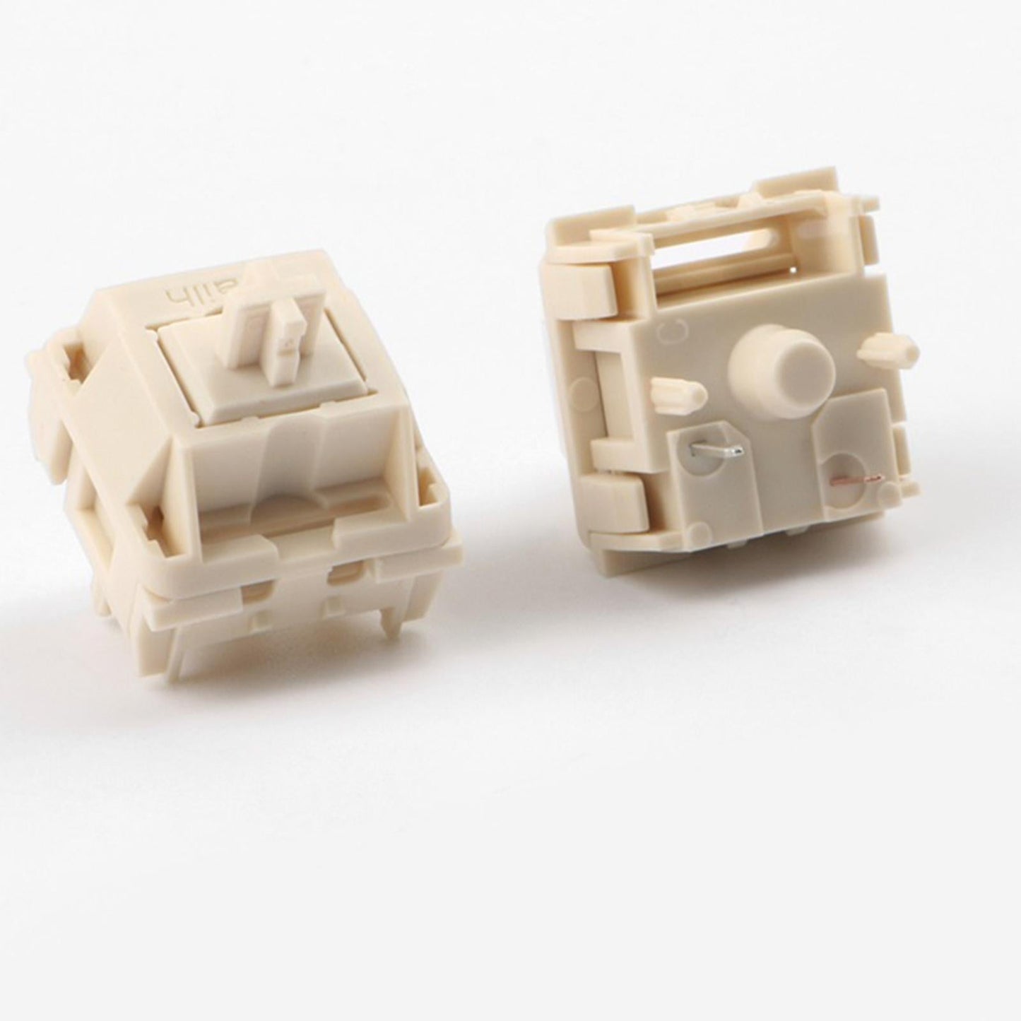 Kailh Cream Switch 55G Force Pom Material for Backlit Keyboard. 10 Pcs