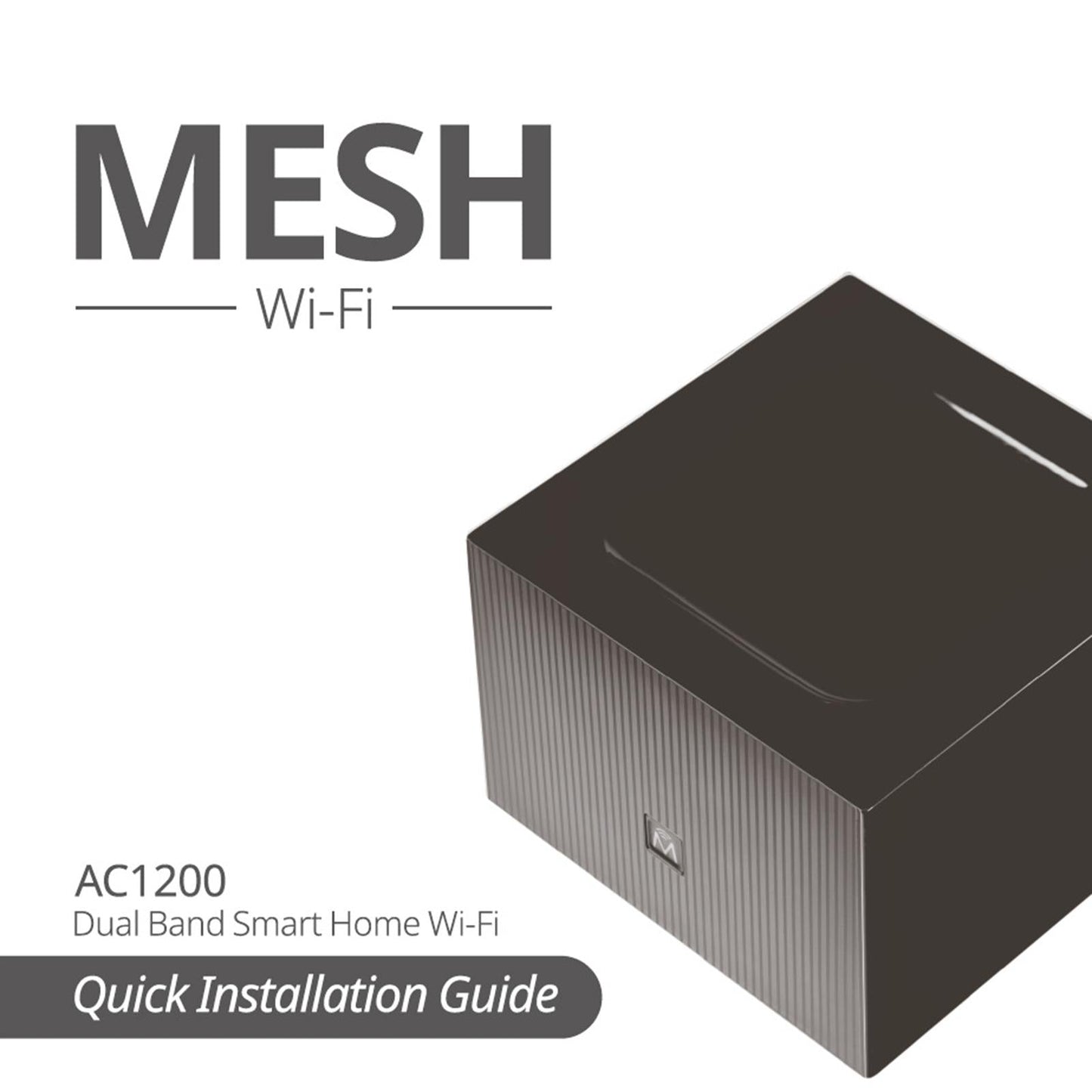 Mesh WiFi Router On Whole Home Coverage Replacement System for Home Outdoor