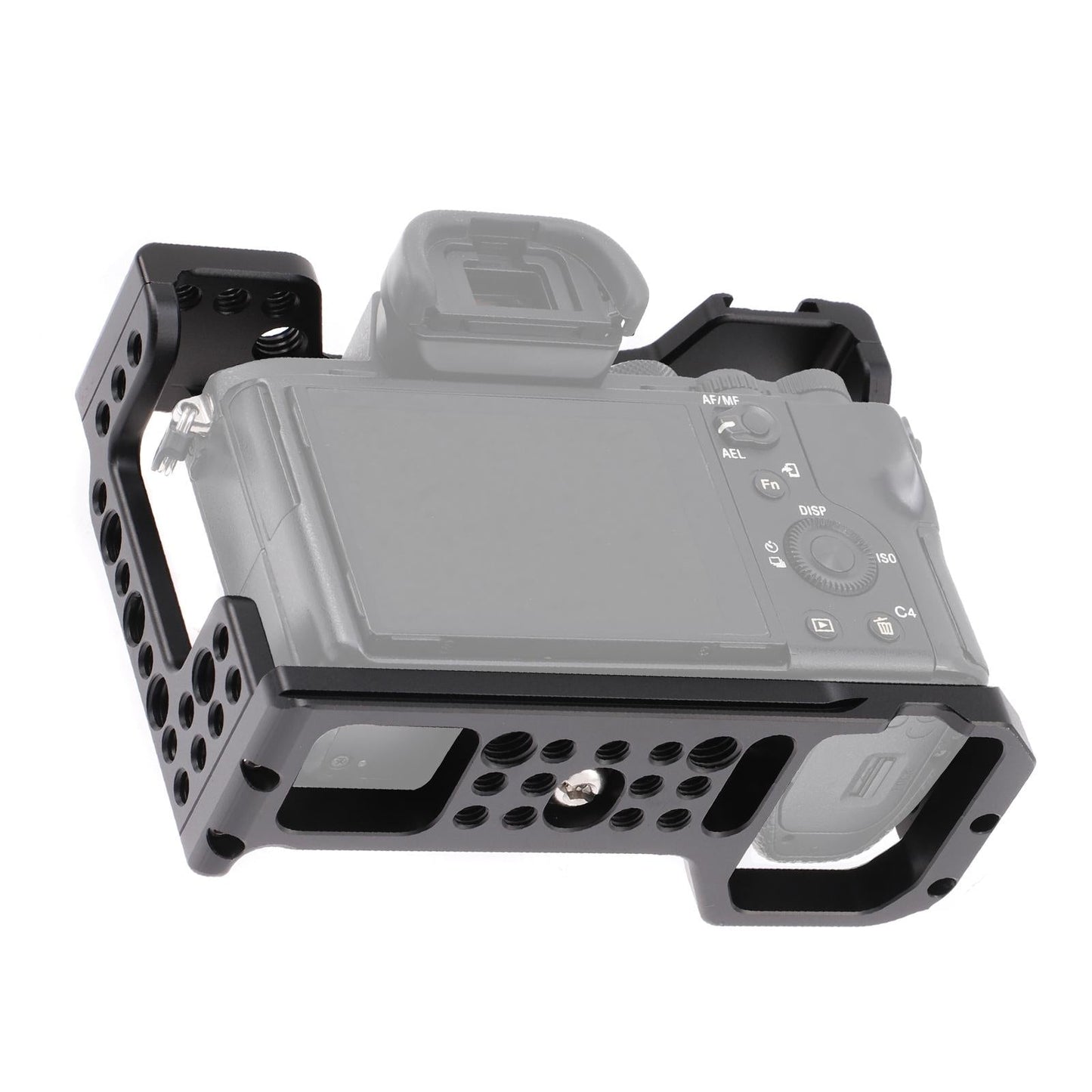 Camera Cage with 1/4-Inch Threads Replacement for Sony A7M3 AR3 A7II