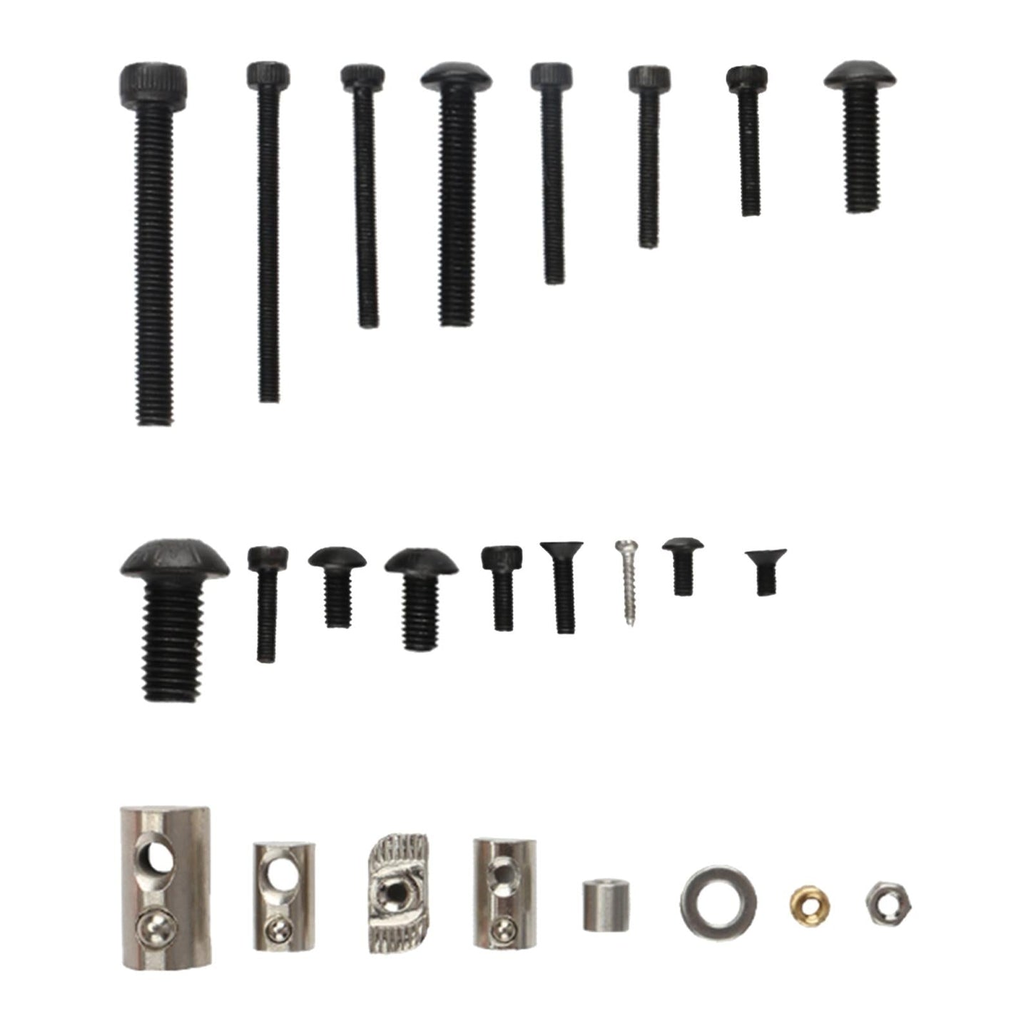 1Set 3D Printer Upgrade Screws Nuts Kit for Voron Switchwire Accessories