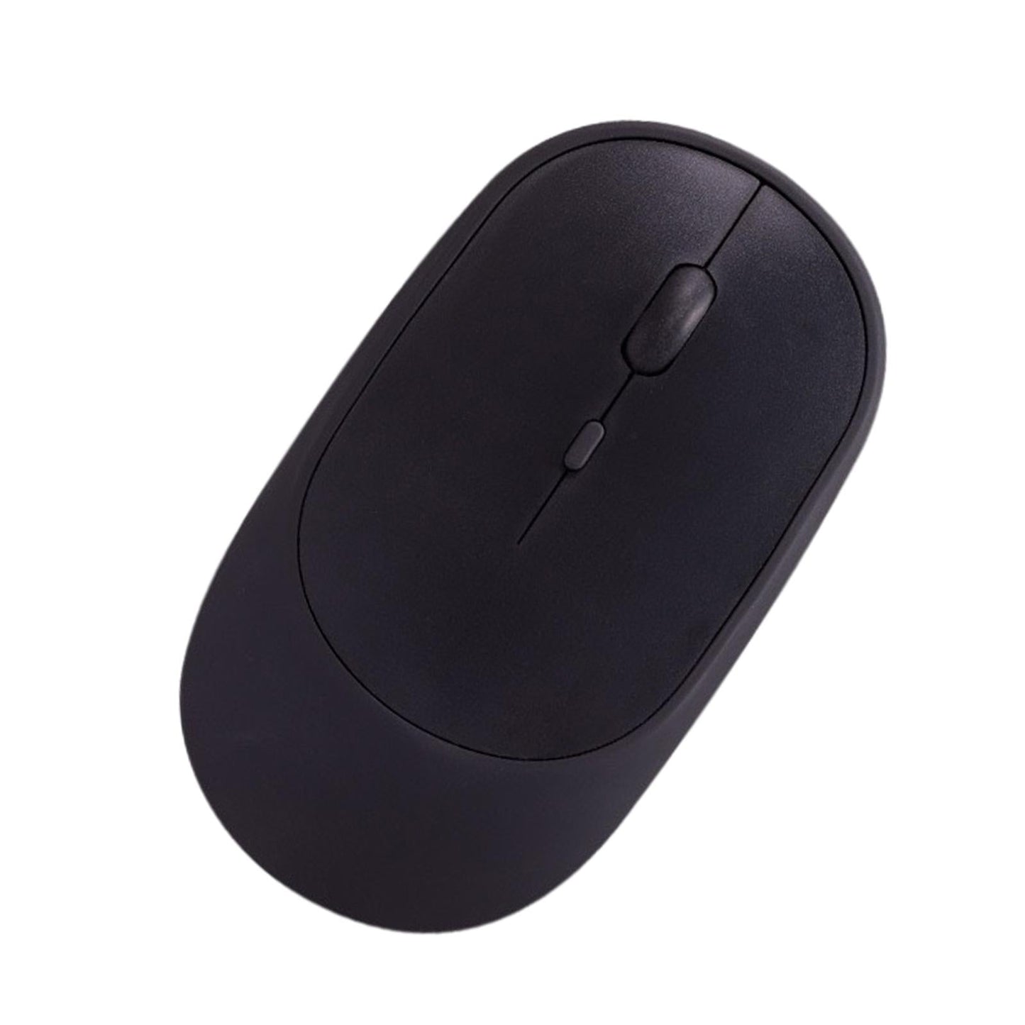 Cordless Bluetooth Mute Mouse Desktop Computer Gadget for Office Black