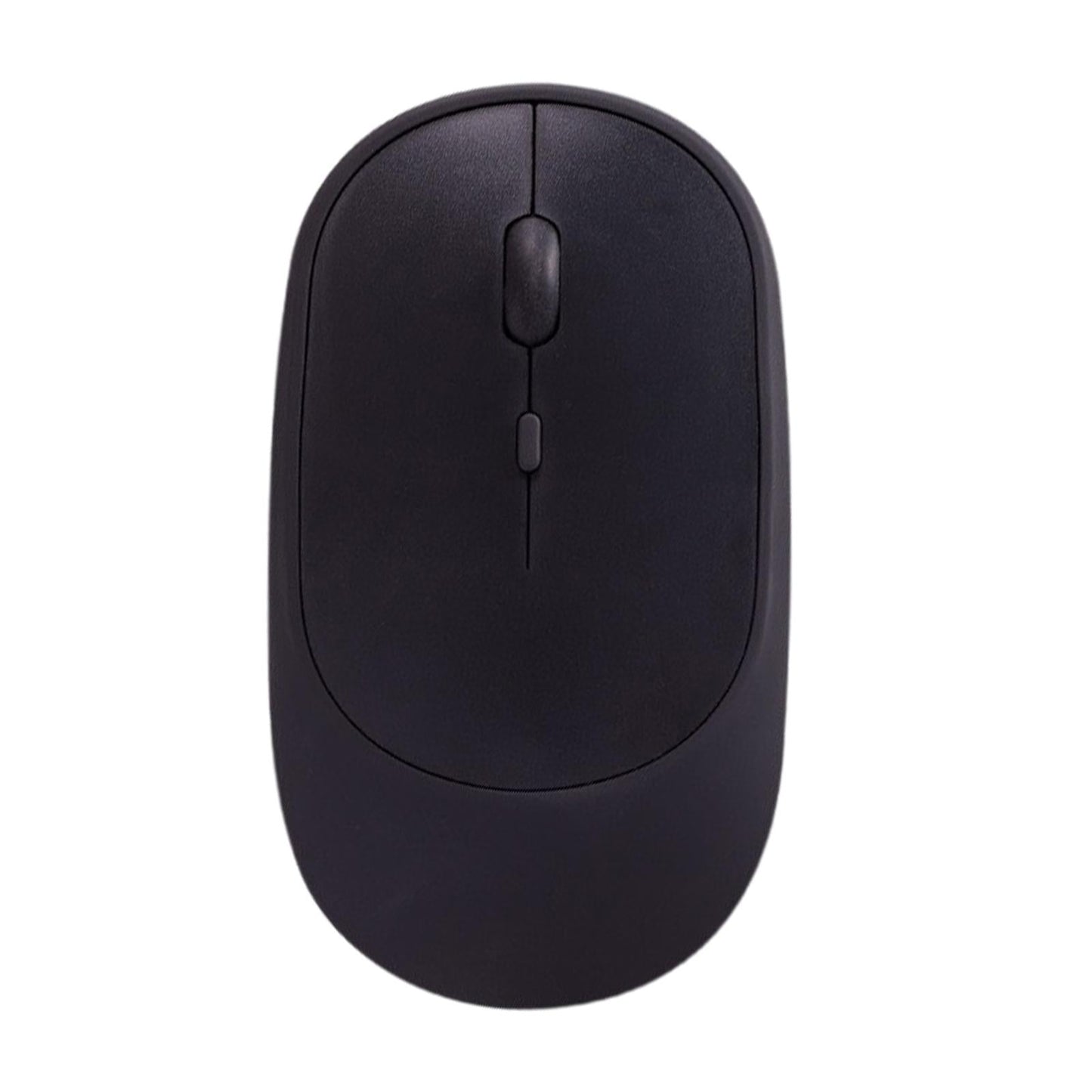 Cordless Bluetooth Mute Mouse Desktop Computer Gadget for Office Black