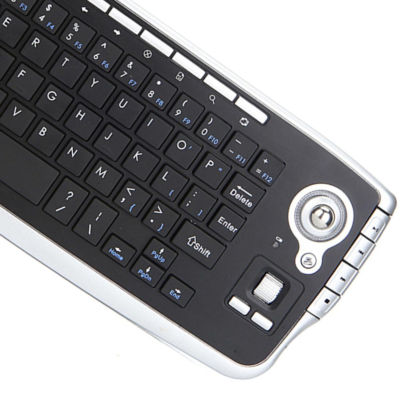 2.4G Wilreless Keyboard 78Keys Slim Multi Function Trackball for PC Computer
