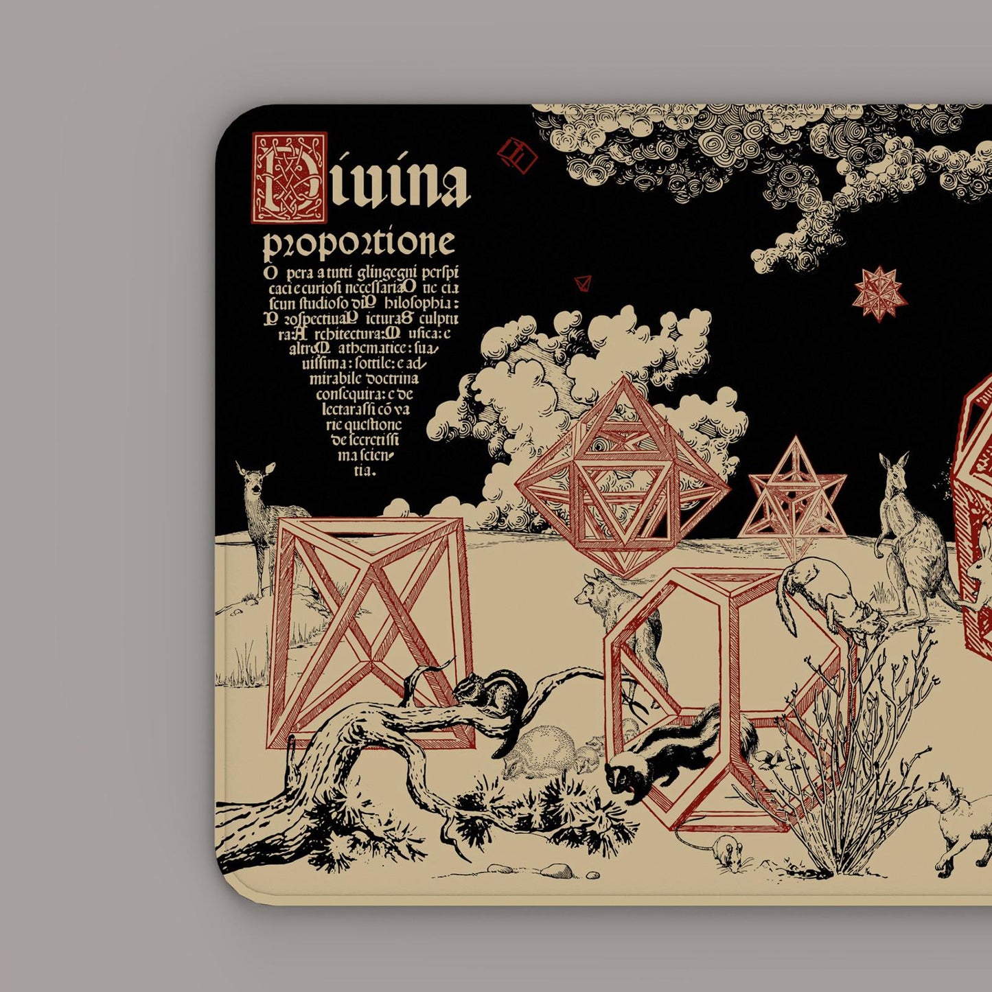 Nordic Large Mouse Pad Desk Keyboard Mat 900 x 400mm for Laptop Office Home