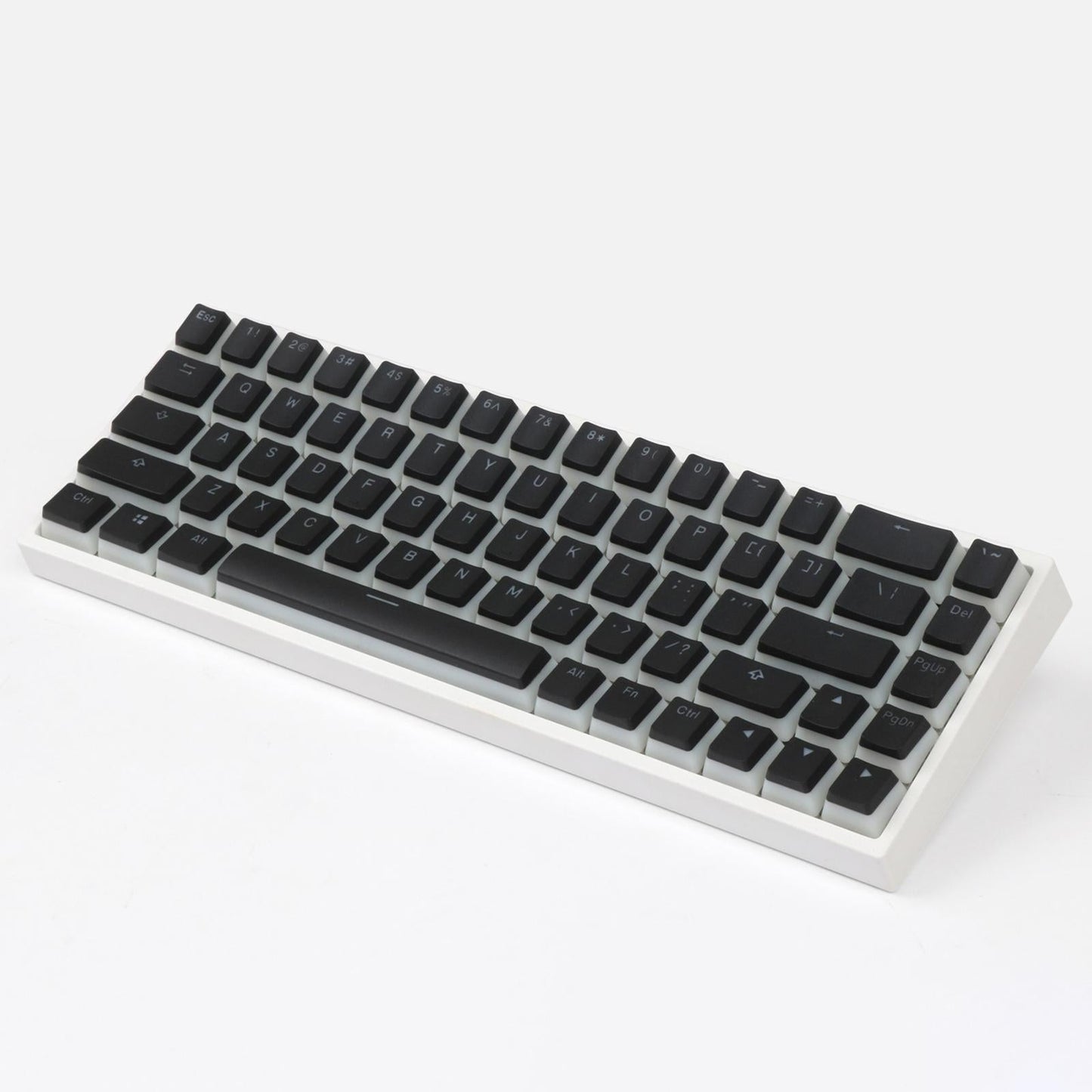 141 Keys Set DIY Black PBT Key Caps Keycaps for MX Mechanical Keyboard