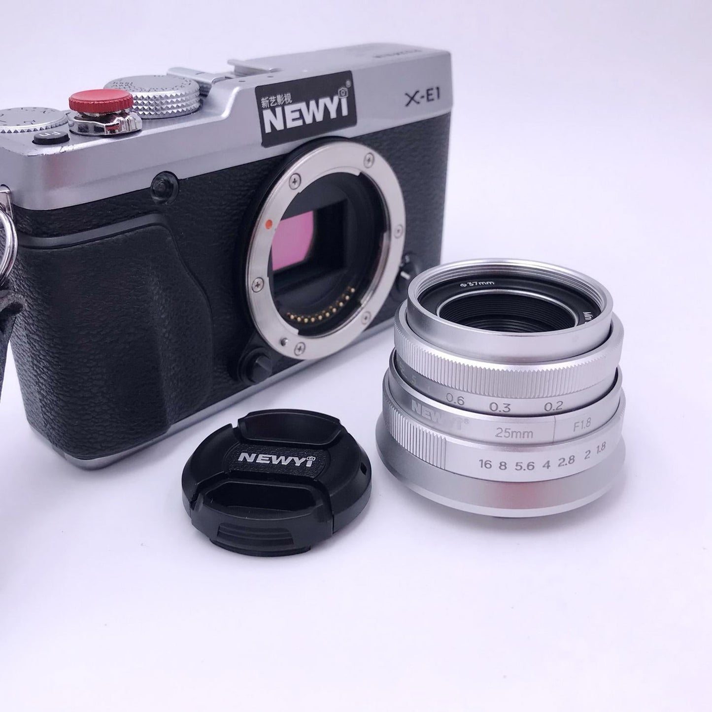 Prime Fixed Lens F/1.8 with Front Lens Cover for Micro Cameras FX