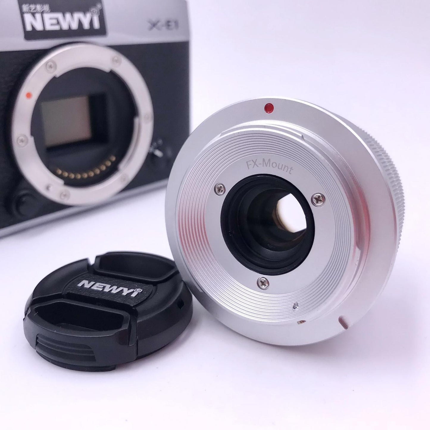 Prime Fixed Lens F/1.8 with Front Lens Cover for Micro Cameras FX