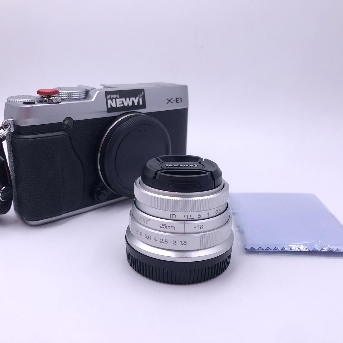 Prime Fixed Lens F/1.8 with Front Lens Cover for Micro Cameras M4 3