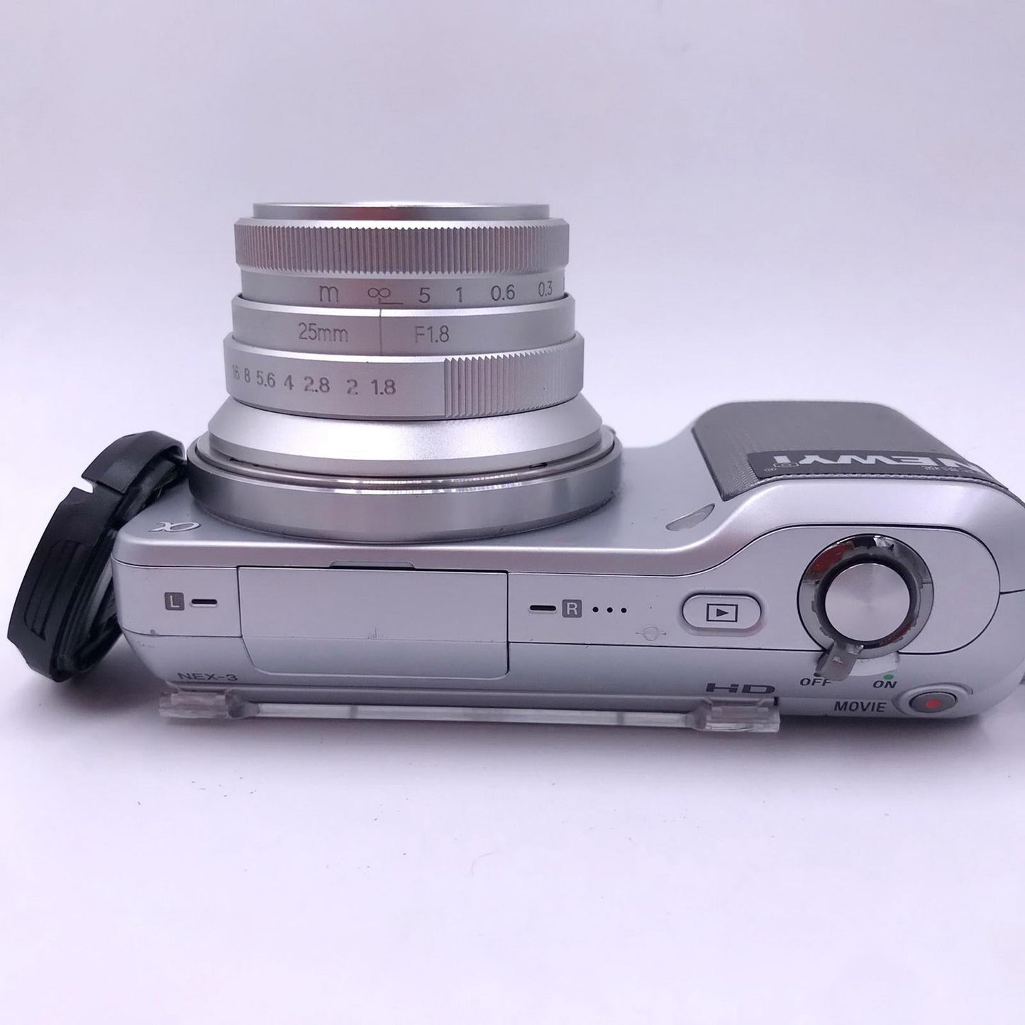 Prime Fixed Lens F/1.8 with Front Lens Cover for Micro Cameras NEX