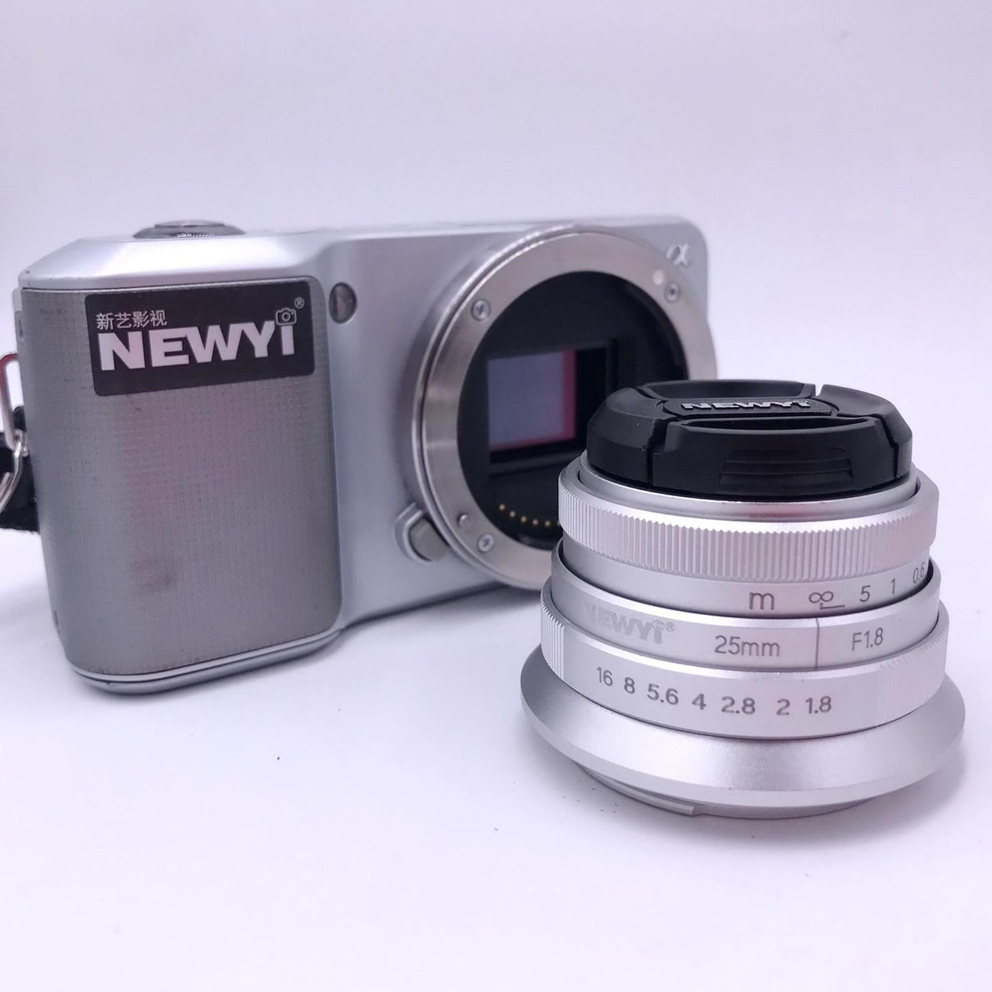 Prime Fixed Lens F/1.8 with Front Lens Cover for Micro Cameras NEX